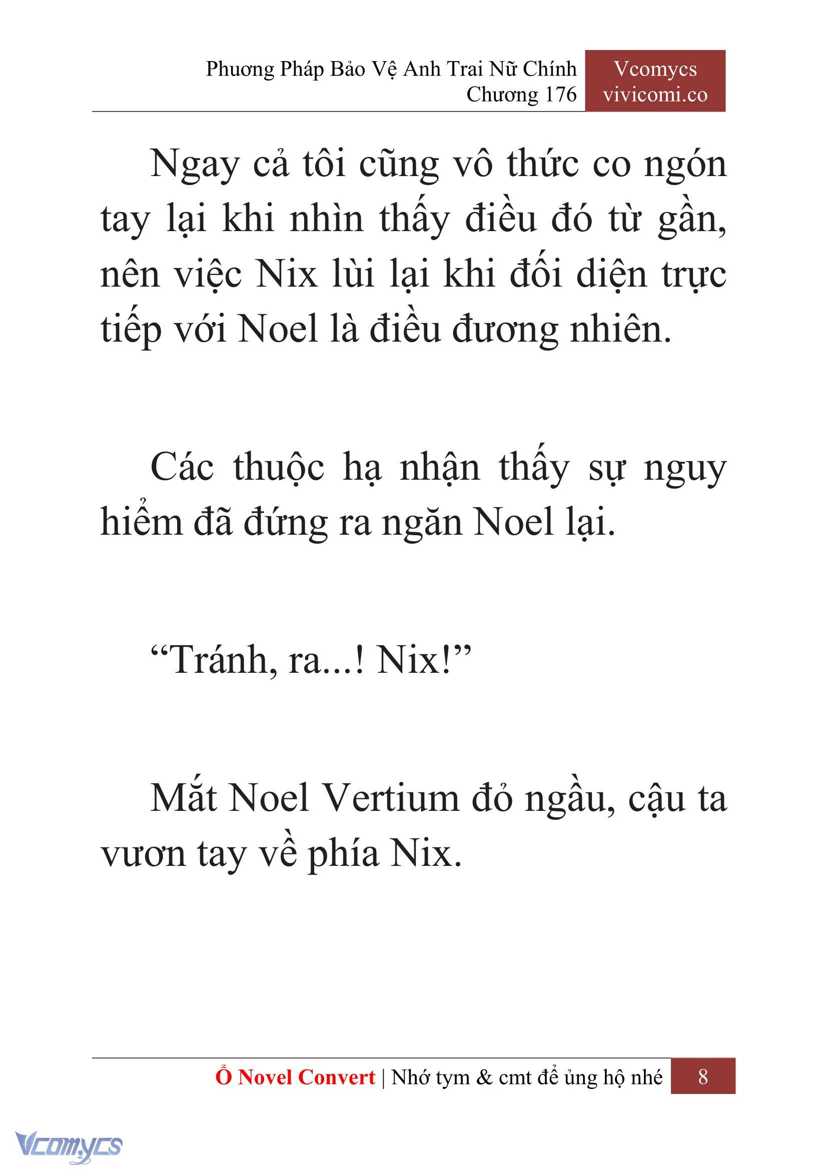 [Novel] Phương Pháp Bảo Vệ Anh Trai Nữ Chính Chap 176 - Trang 2