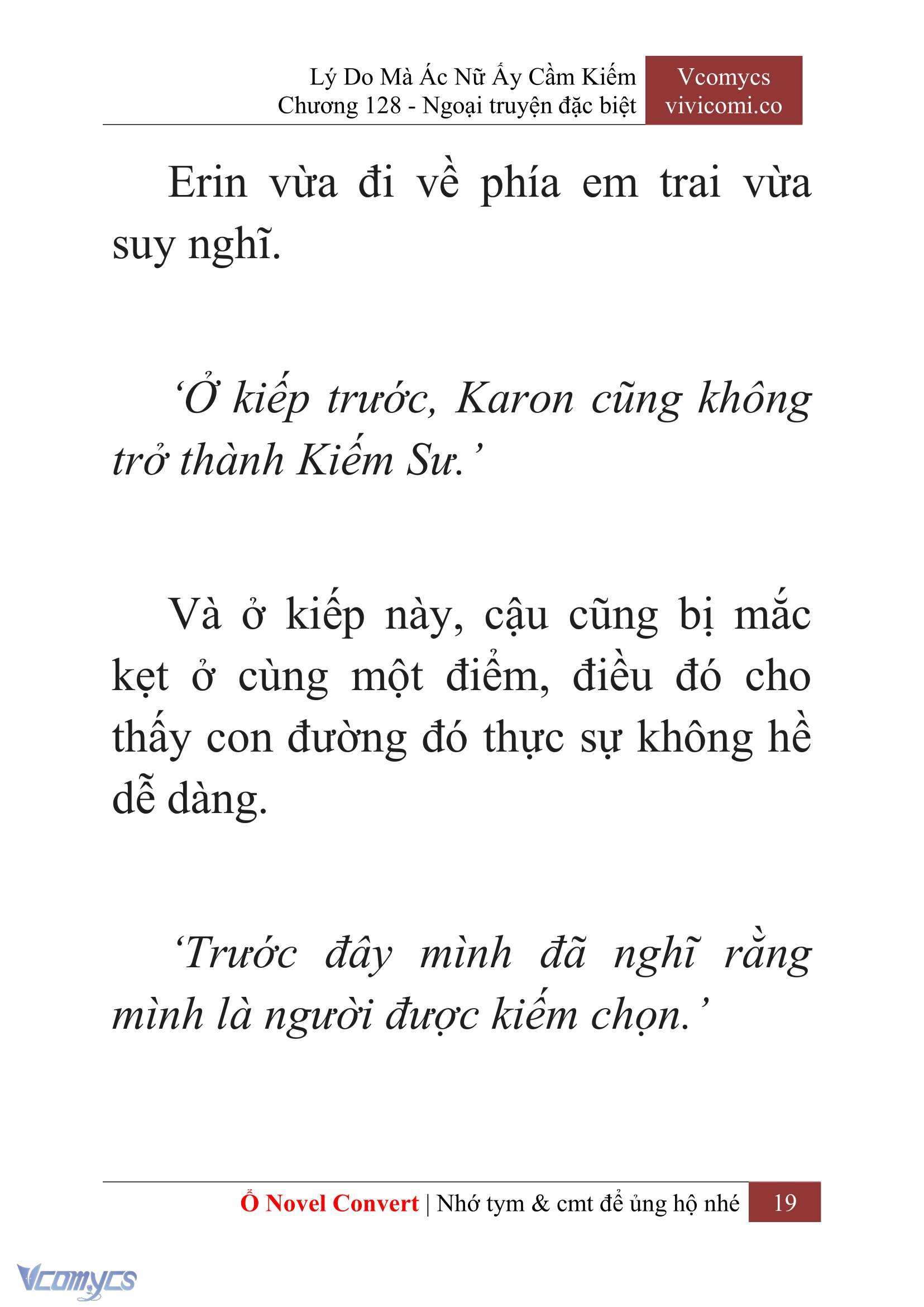 [Novel] Lý Do Mà Ác Nữ Ấy Cầm Kiếm Chap 128 - Next Chap 129