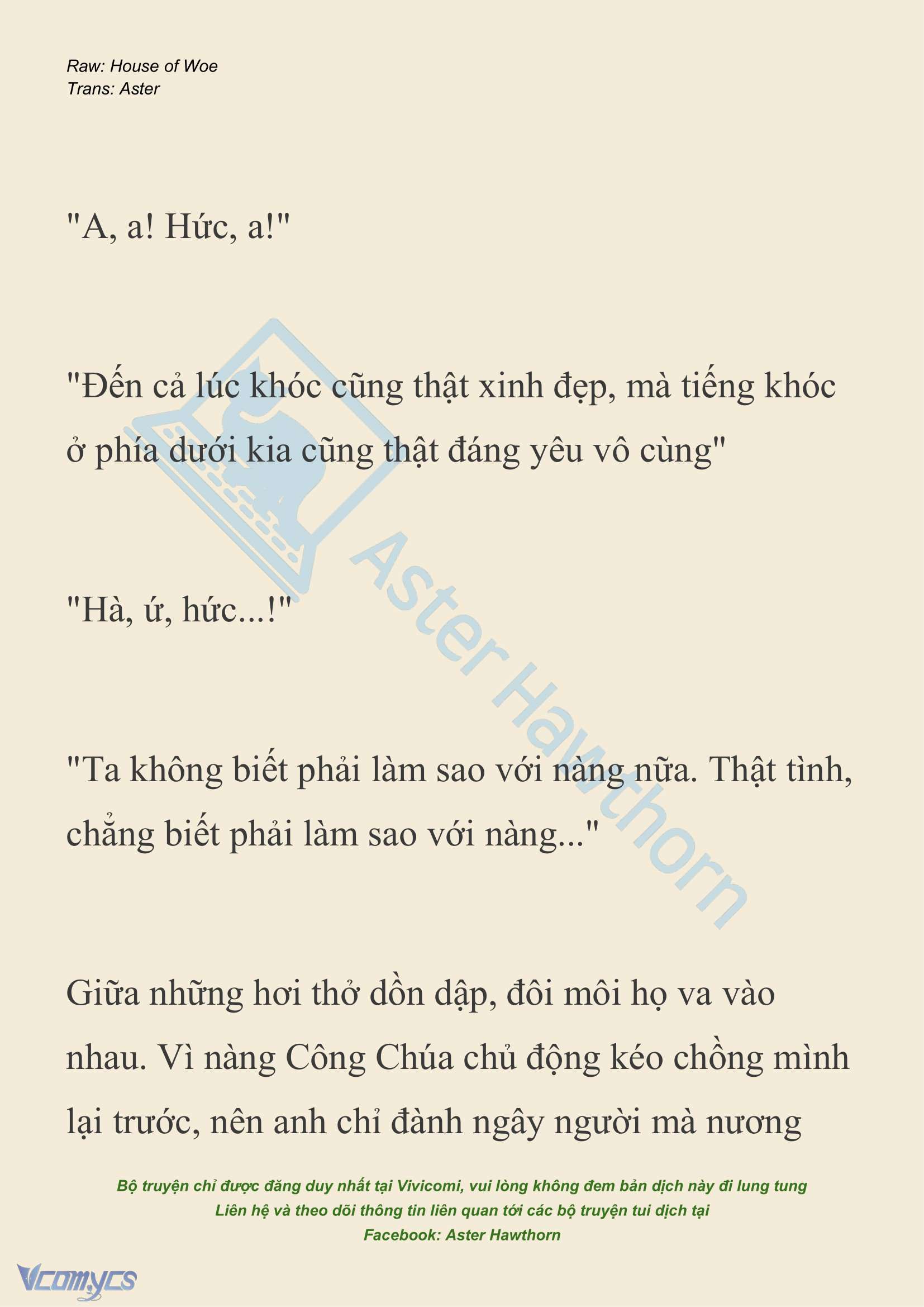 [NOVEL] Dành Cho Các Nữ Thần: Dành cho Psyche Chap 19 - Trang 2