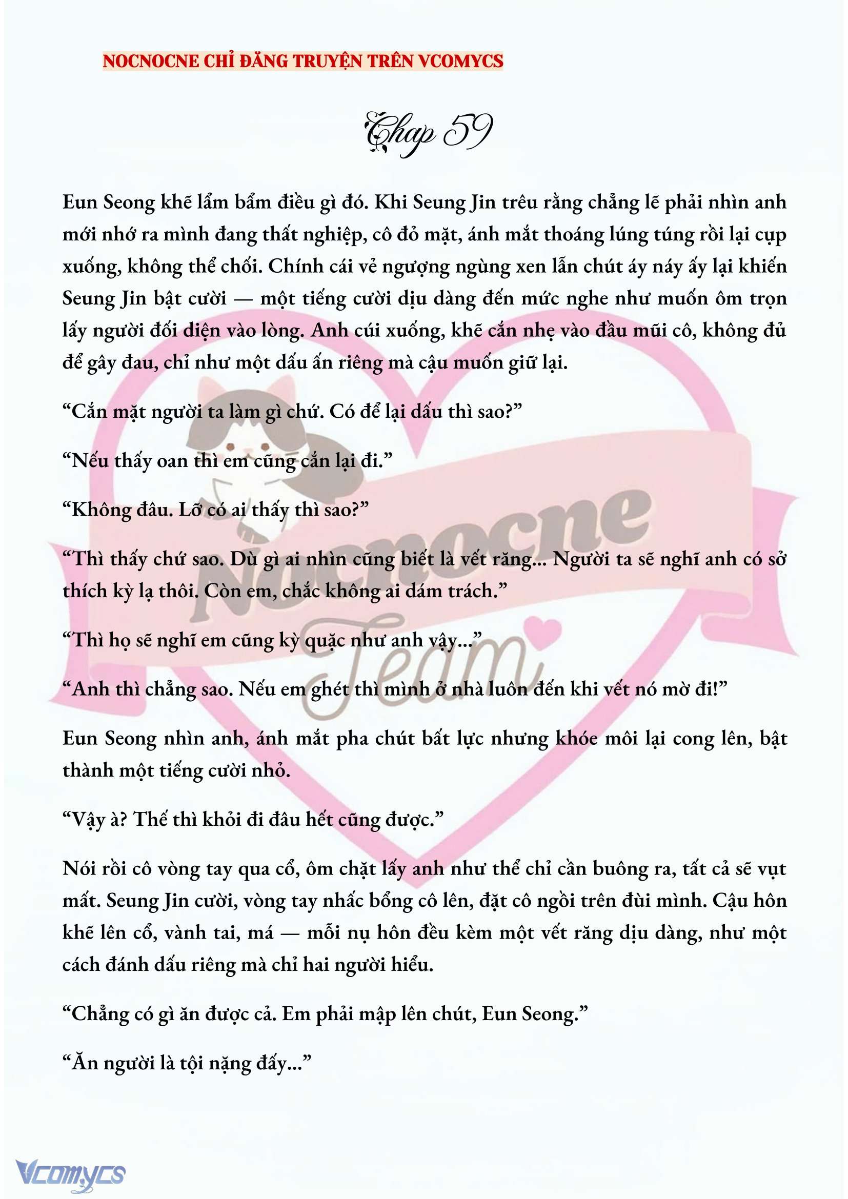 [NOVEL] CHÚNG TA KẾT THÚC VÀO MÙA THU Chap 59 - Trang 2