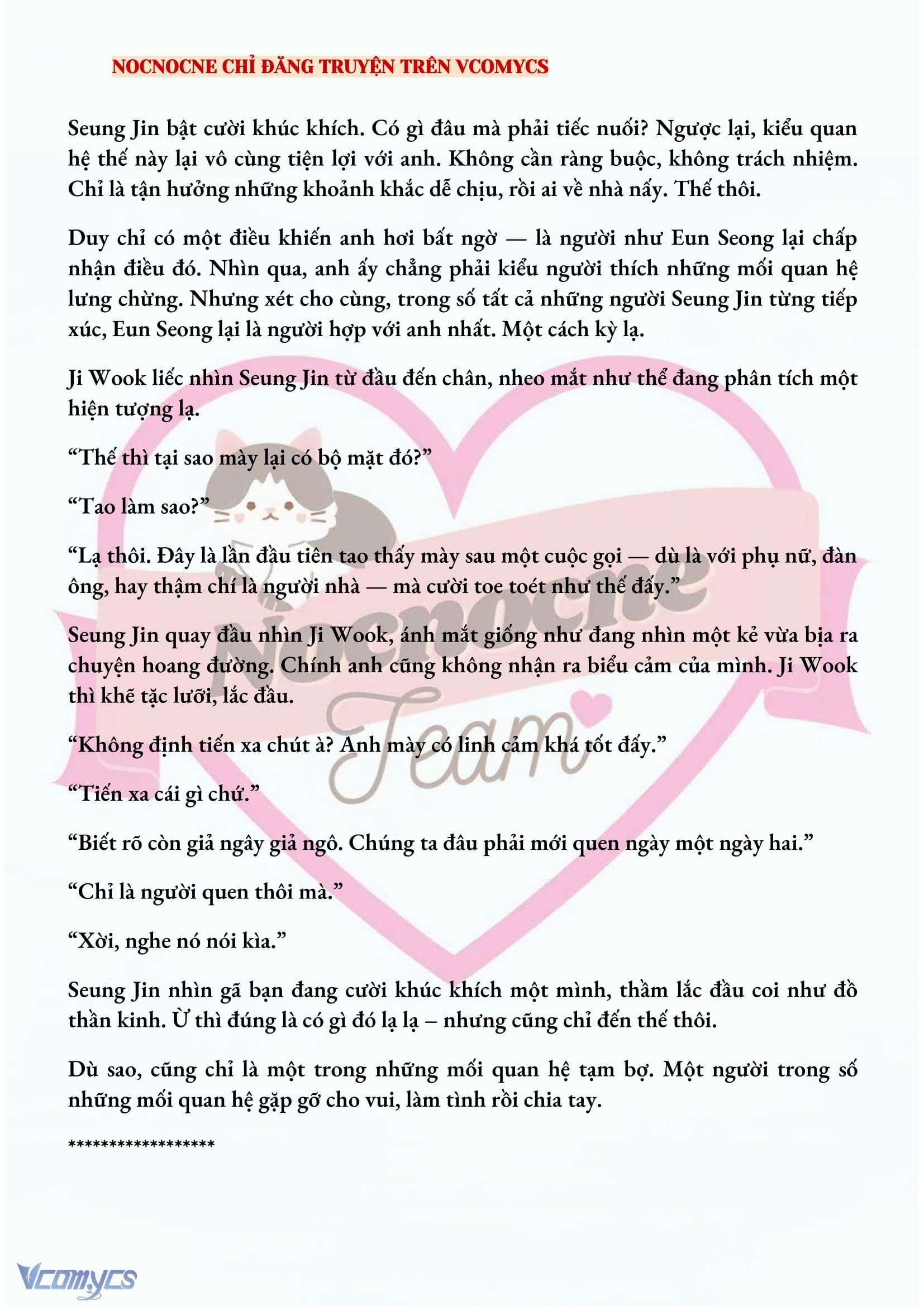 [NOVEL] CHÚNG TA KẾT THÚC VÀO MÙA THU Chap 19 - Trang 2