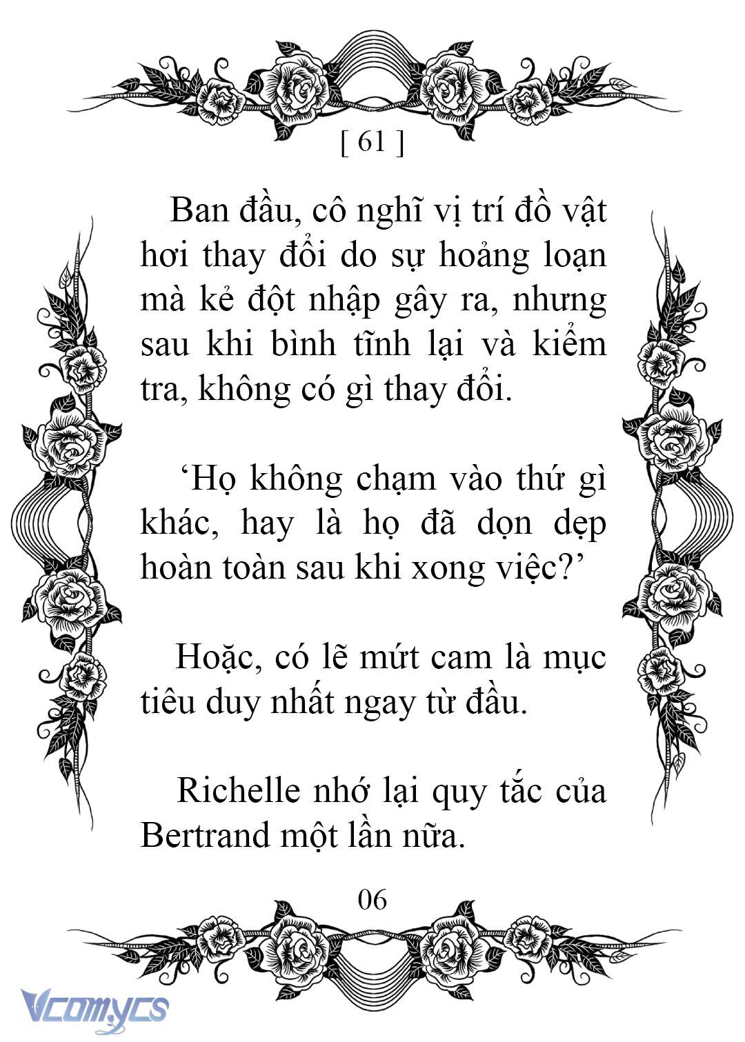 [Novel] Chào Mừng Đến Với Dinh Thự Hoa Hồng Chap 61 - Trang 2