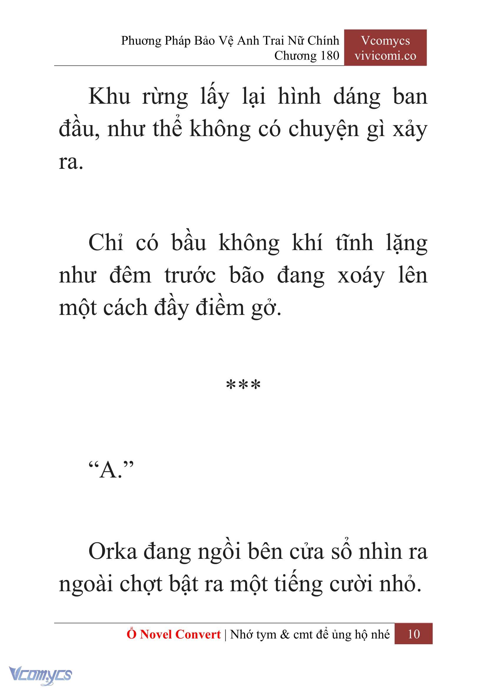 [Novel] Phương Pháp Bảo Vệ Anh Trai Nữ Chính Chap 180 - Trang 2
