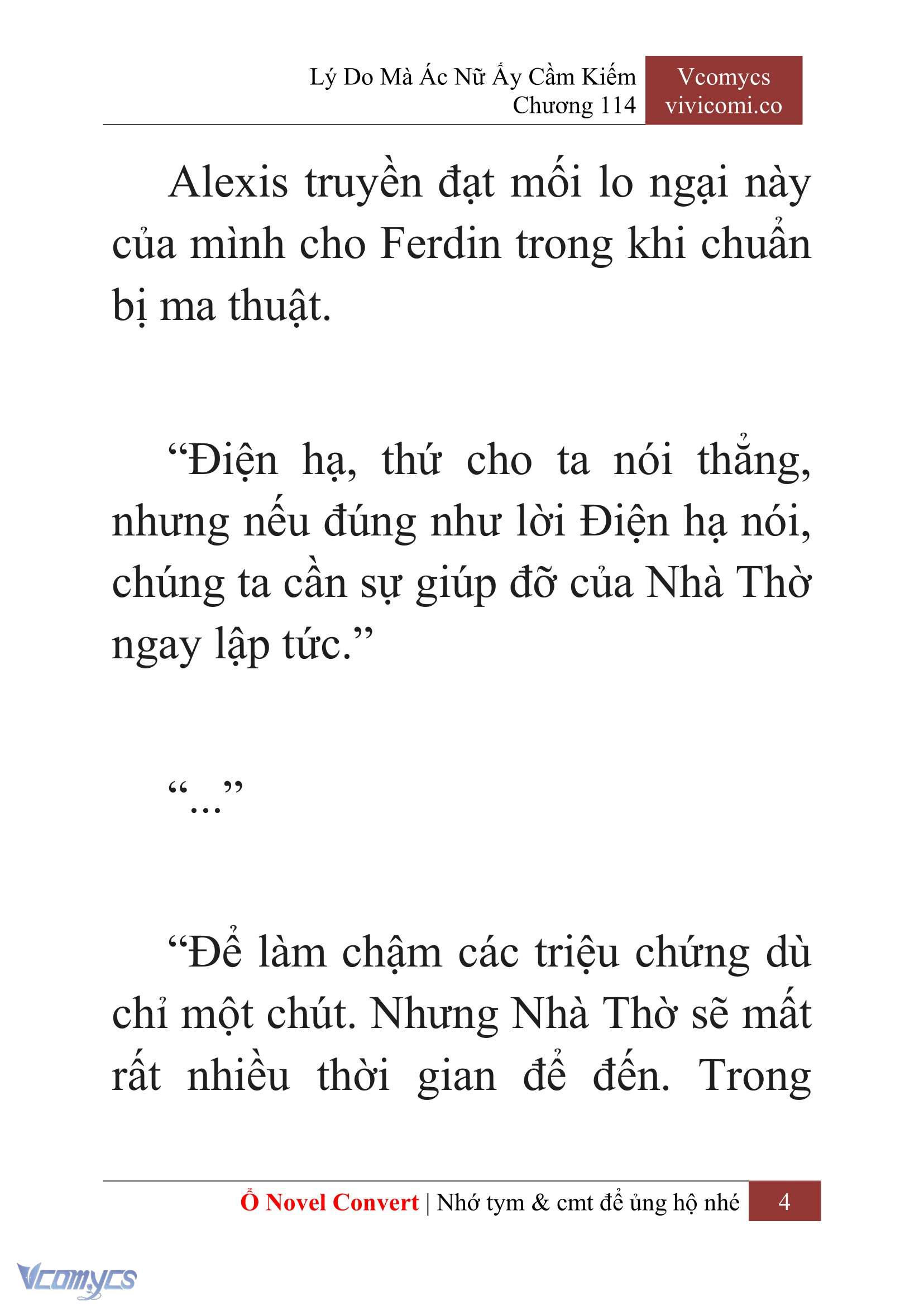 [Novel] Lý Do Mà Ác Nữ Ấy Cầm Kiếm Chap 114 - Trang 2
