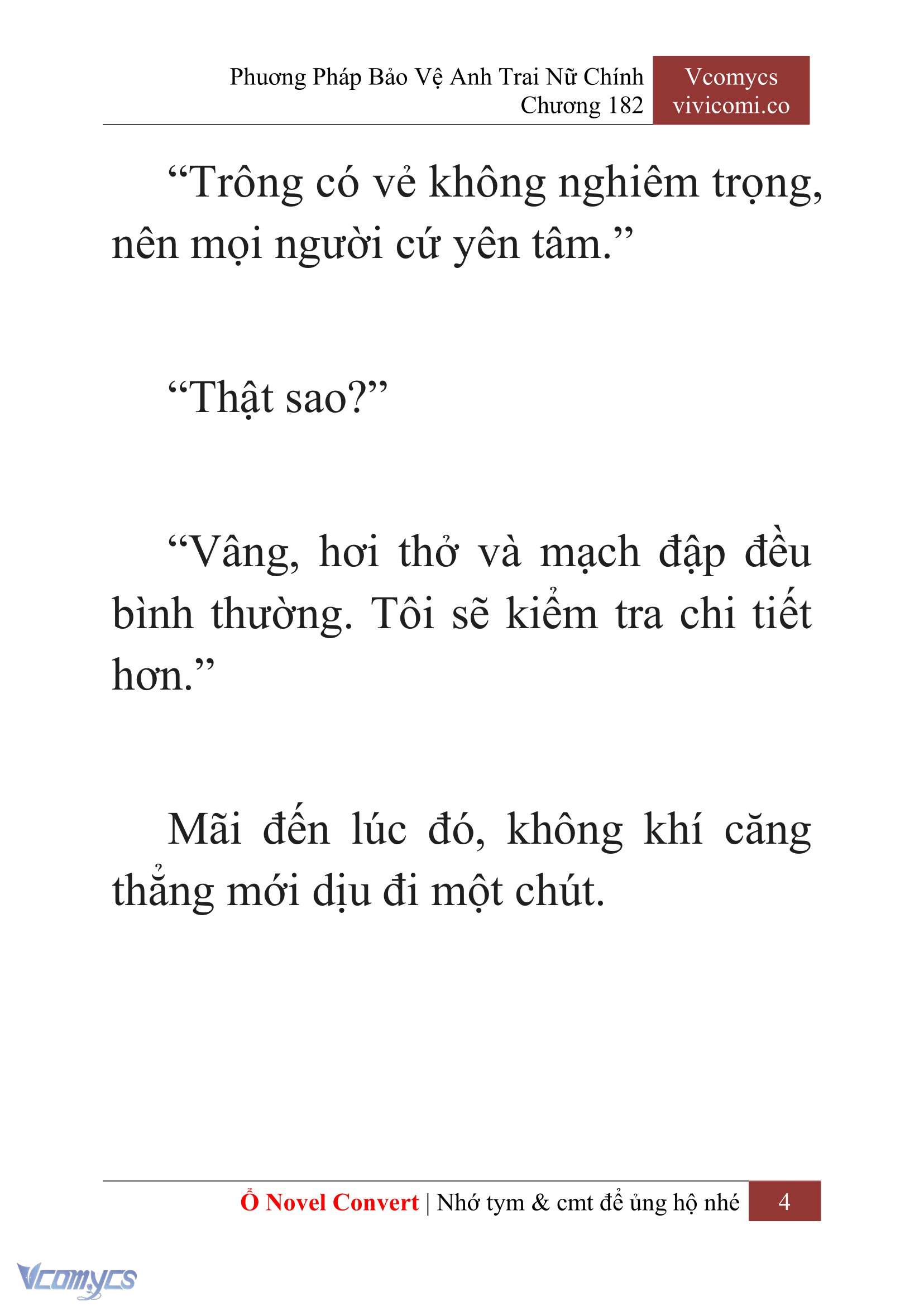 [Novel] Phương Pháp Bảo Vệ Anh Trai Nữ Chính Chap 182 - Trang 2