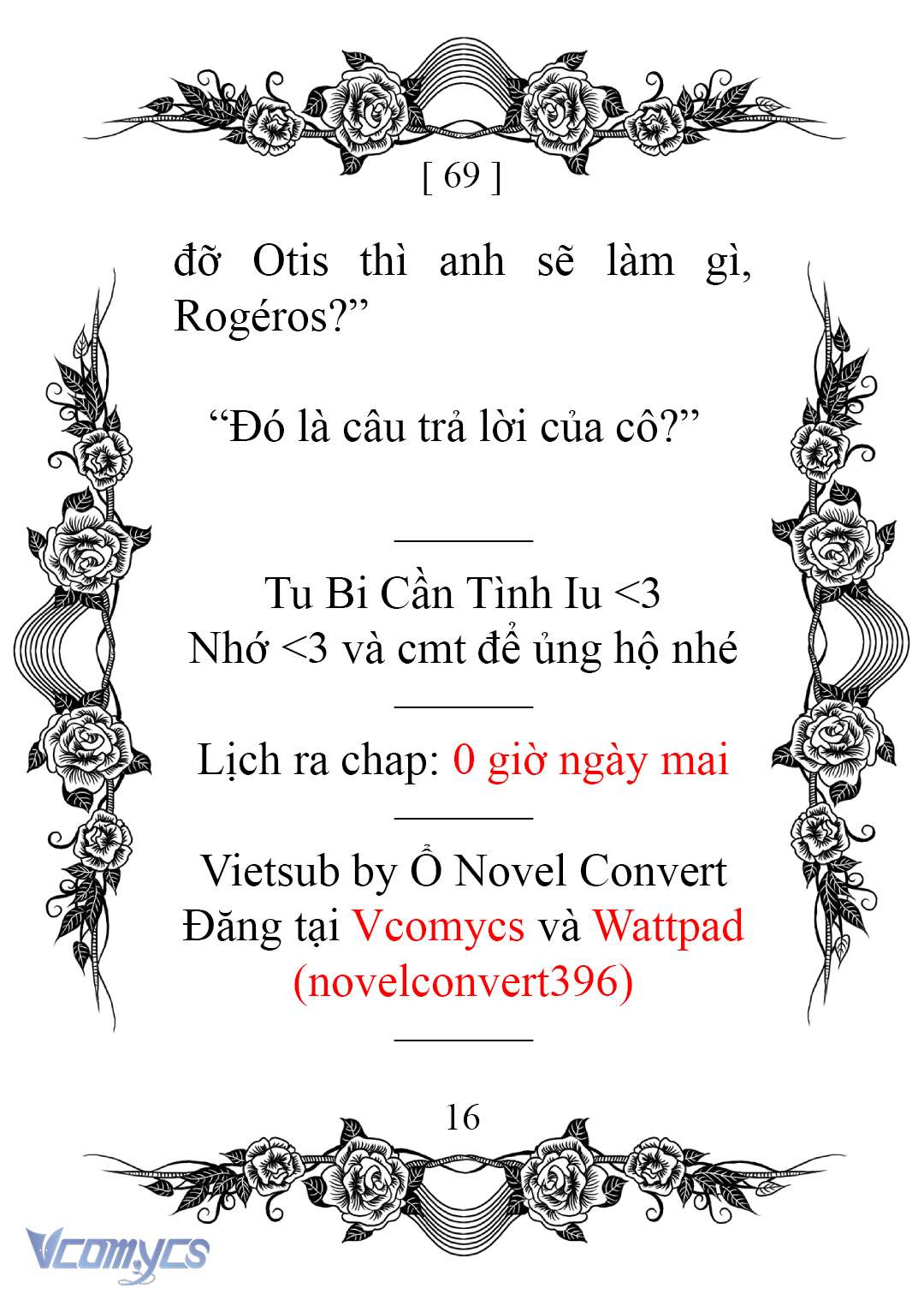 [Novel] Chào Mừng Đến Với Dinh Thự Hoa Hồng Chap 69 - Trang 2