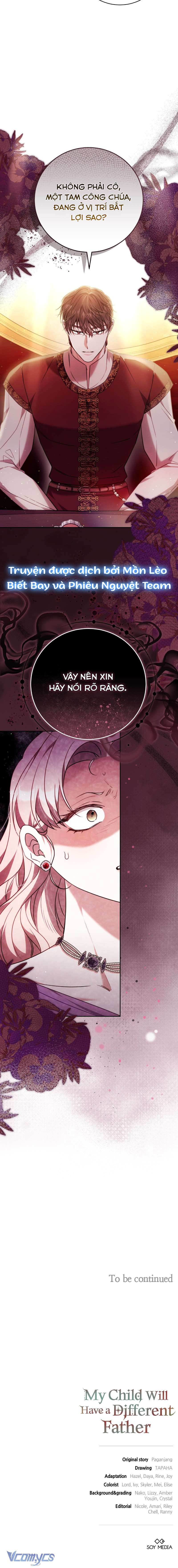 Lần Này, Tôi Sẽ Nuôi Dạy Đứa Con Thành Con Của Người Đàn Ông Khác Chap 53 - Next Chap 54