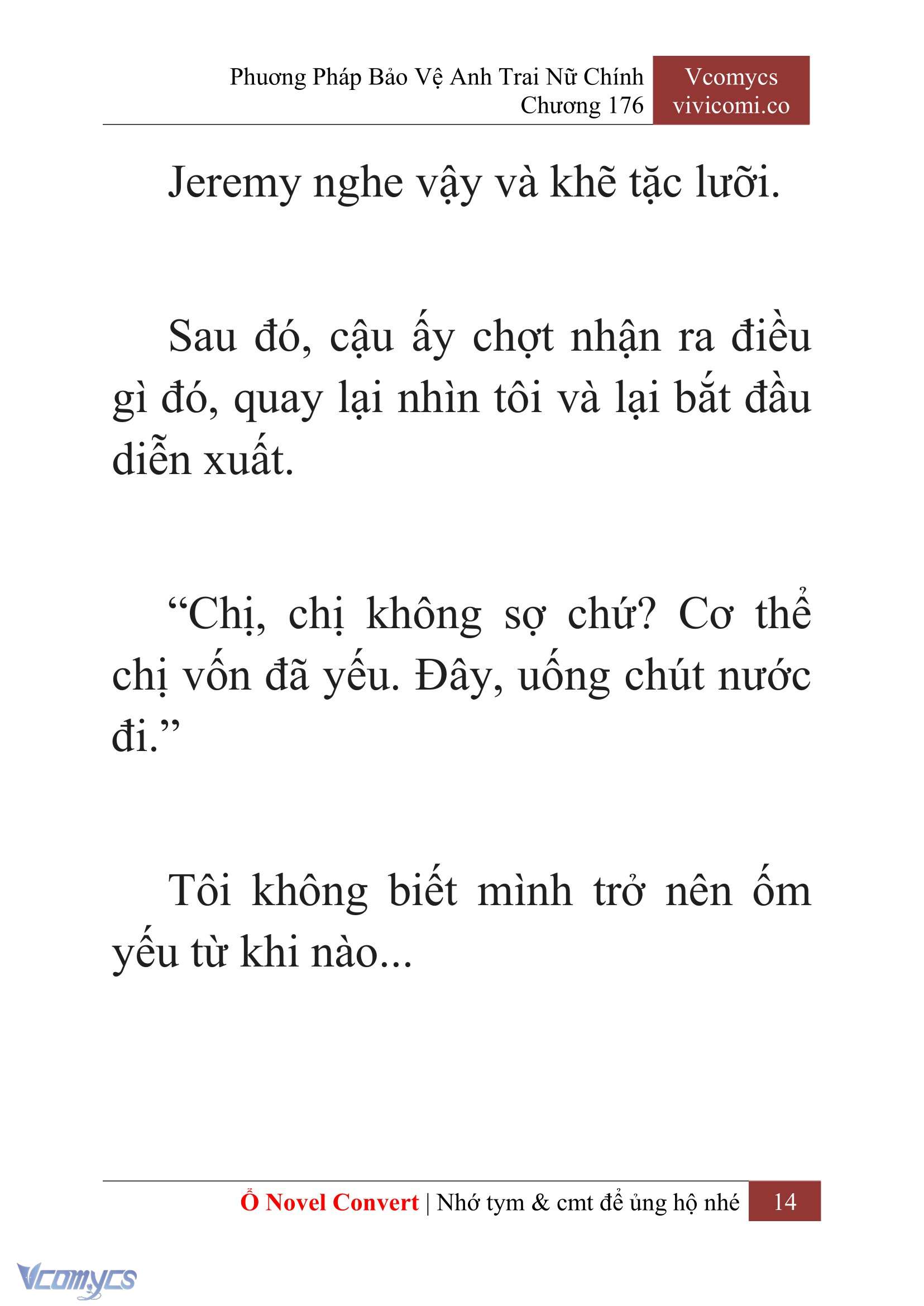 [Novel] Phương Pháp Bảo Vệ Anh Trai Nữ Chính Chap 176 - Trang 2