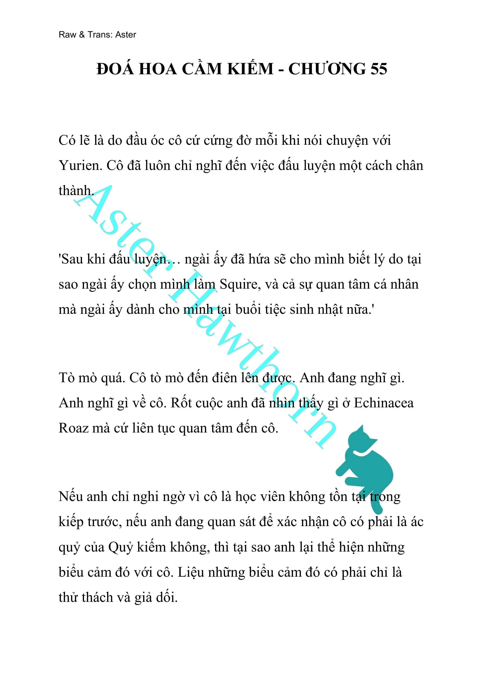 [NOVEL] Đóa Hoa Cầm Kiếm Chap 55 - Trang 2