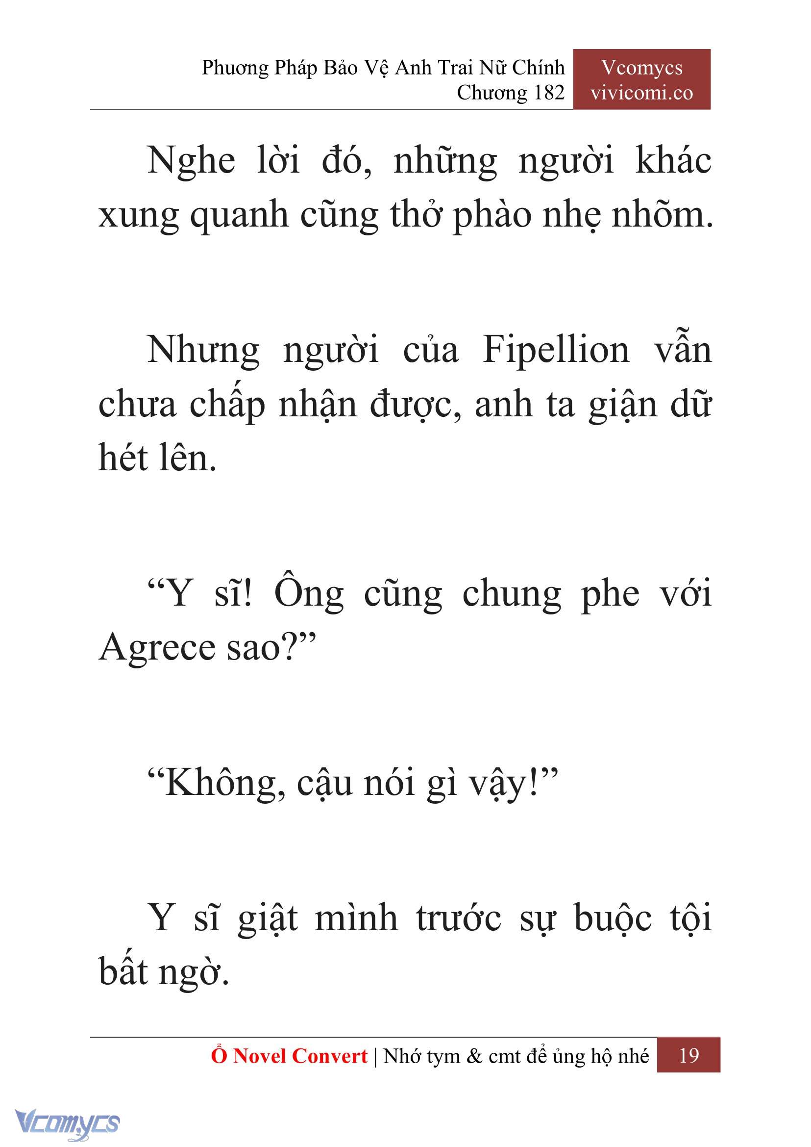 [Novel] Phương Pháp Bảo Vệ Anh Trai Nữ Chính Chap 182 - Trang 2