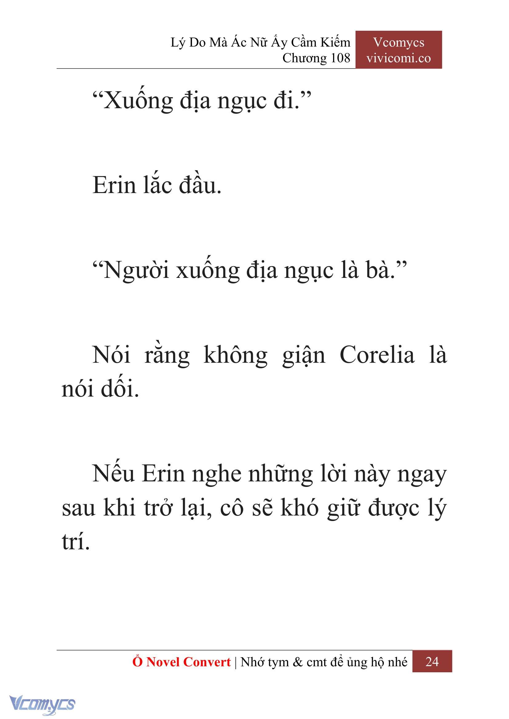 [Novel] Lý Do Mà Ác Nữ Ấy Cầm Kiếm Chap 108 - Trang 2