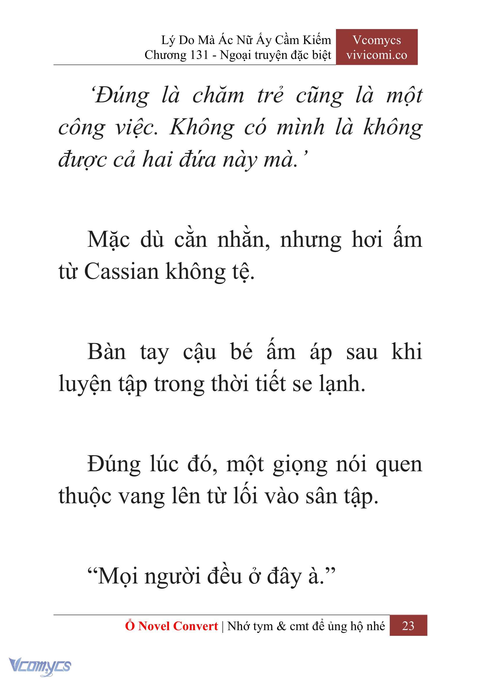 [Novel] Lý Do Mà Ác Nữ Ấy Cầm Kiếm Chap 131 - Next 