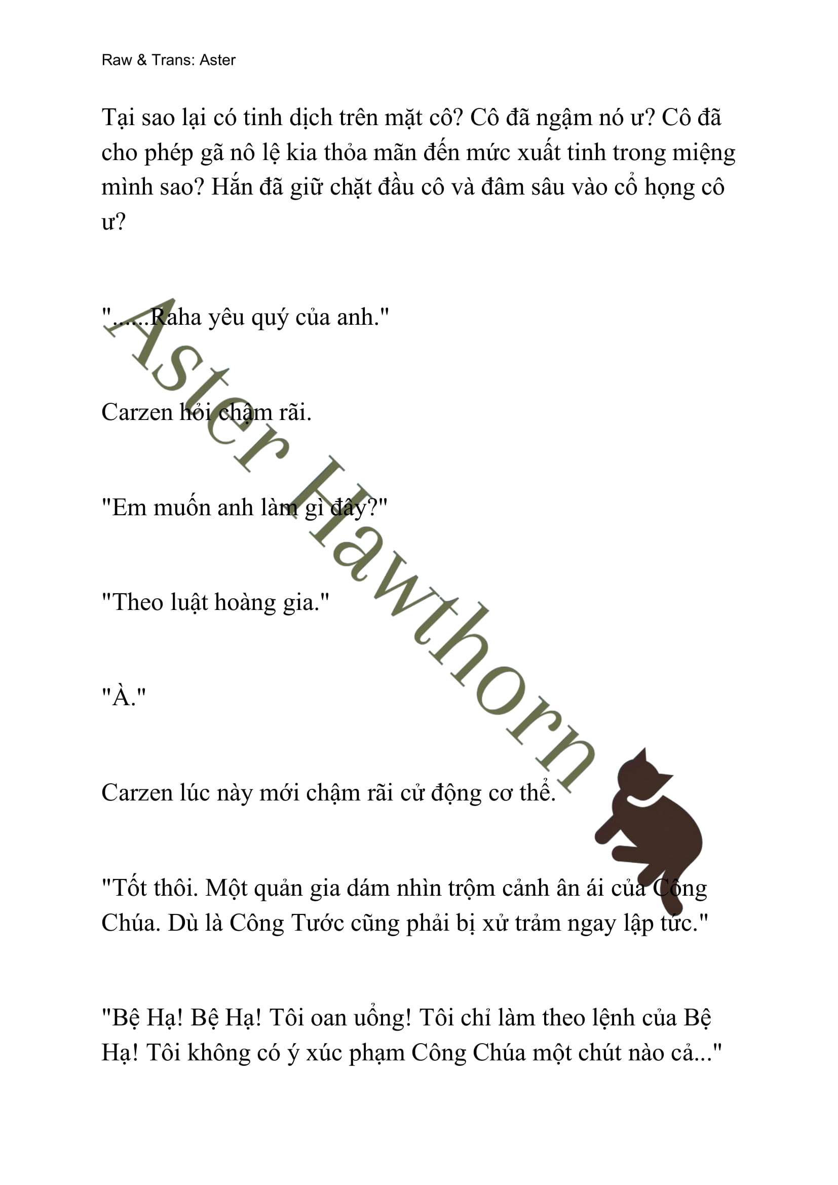 [NOVEL] Búp Bê Trong Phòng Ngủ Của Công Chúa Chap 23 - Next Chap 24