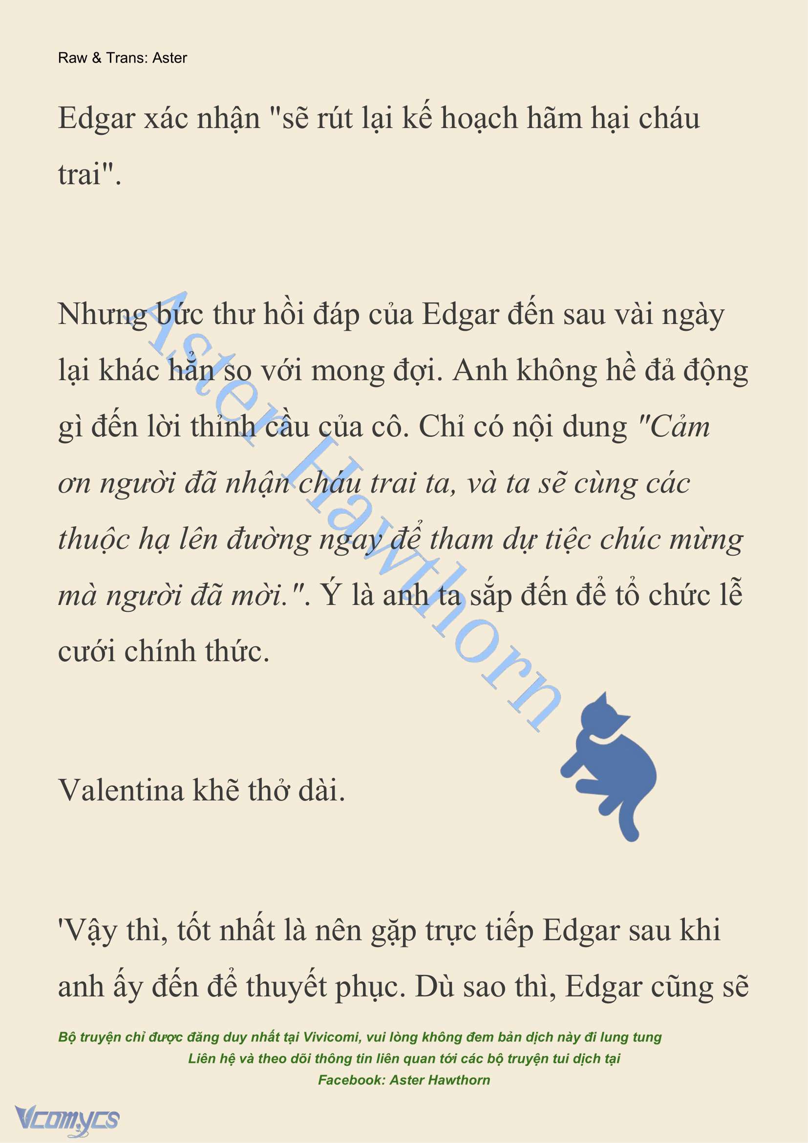 [NOVEL] Thiên Đường Của Valentina Chap 6 - Trang 2