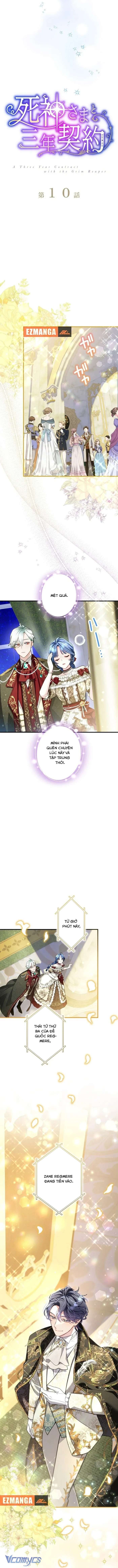 Hợp Đồng Ba Năm Với Tử Thần Chap 10 - Next Chap 11