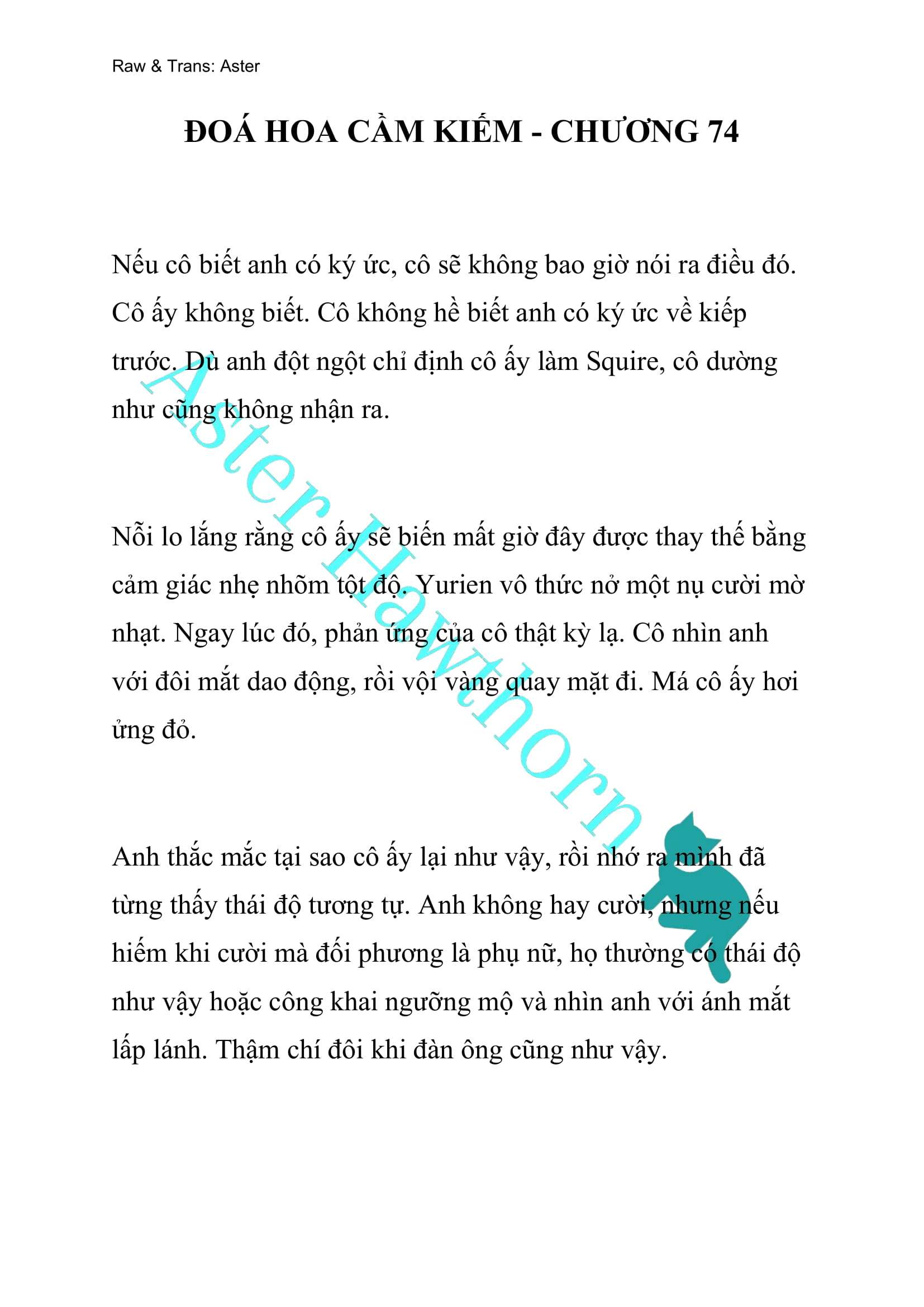 [NOVEL] Đóa Hoa Cầm Kiếm Chap 74 - Trang 2