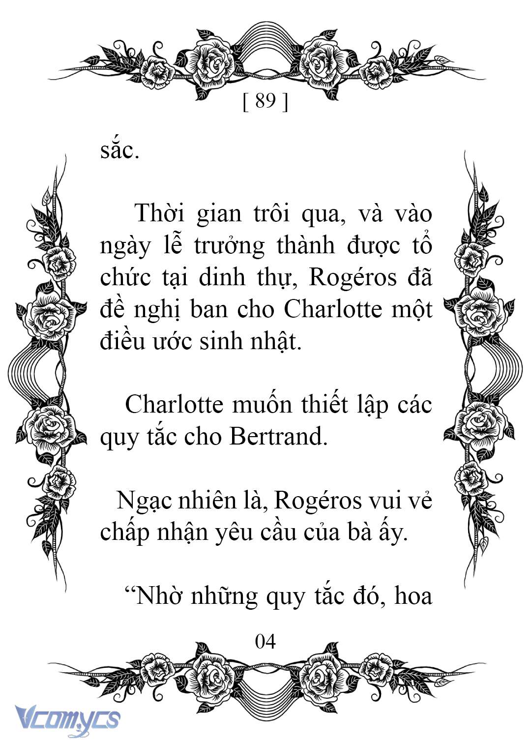 [Novel] Chào Mừng Đến Với Dinh Thự Hoa Hồng Chap 89 - Trang 2