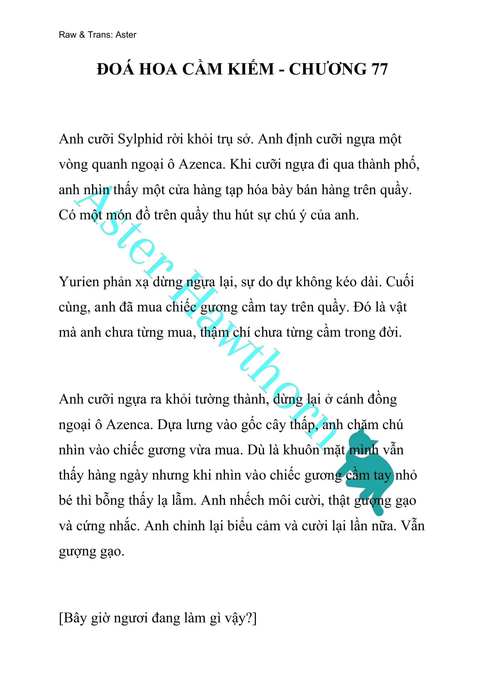 [NOVEL] Đóa Hoa Cầm Kiếm Chap 77 - Trang 2