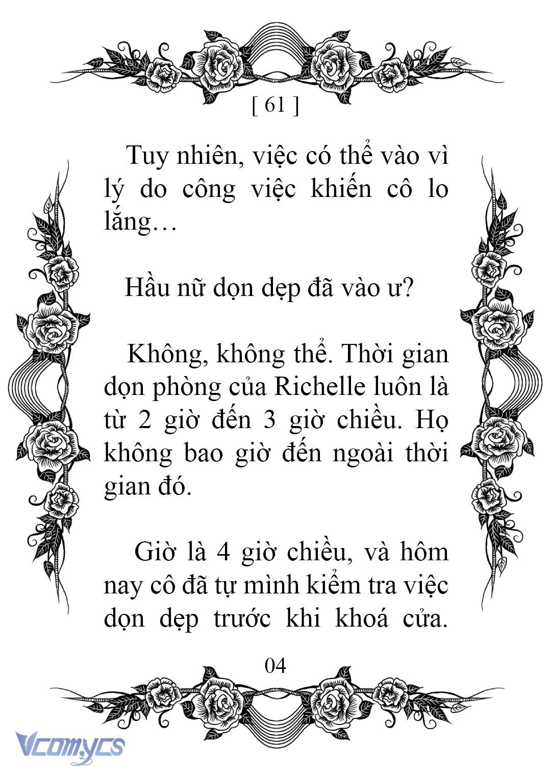 [Novel] Chào Mừng Đến Với Dinh Thự Hoa Hồng Chap 61 - Trang 2