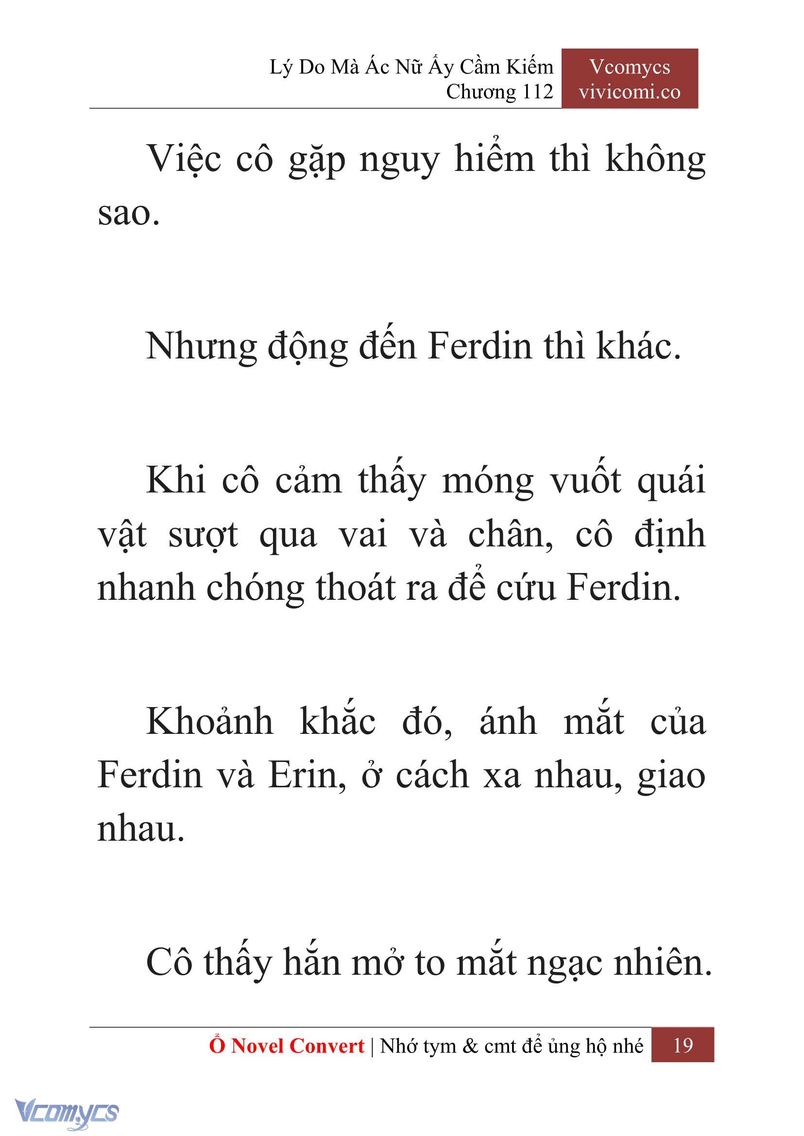 [Novel] Lý Do Mà Ác Nữ Ấy Cầm Kiếm Chap 112 - Trang 2