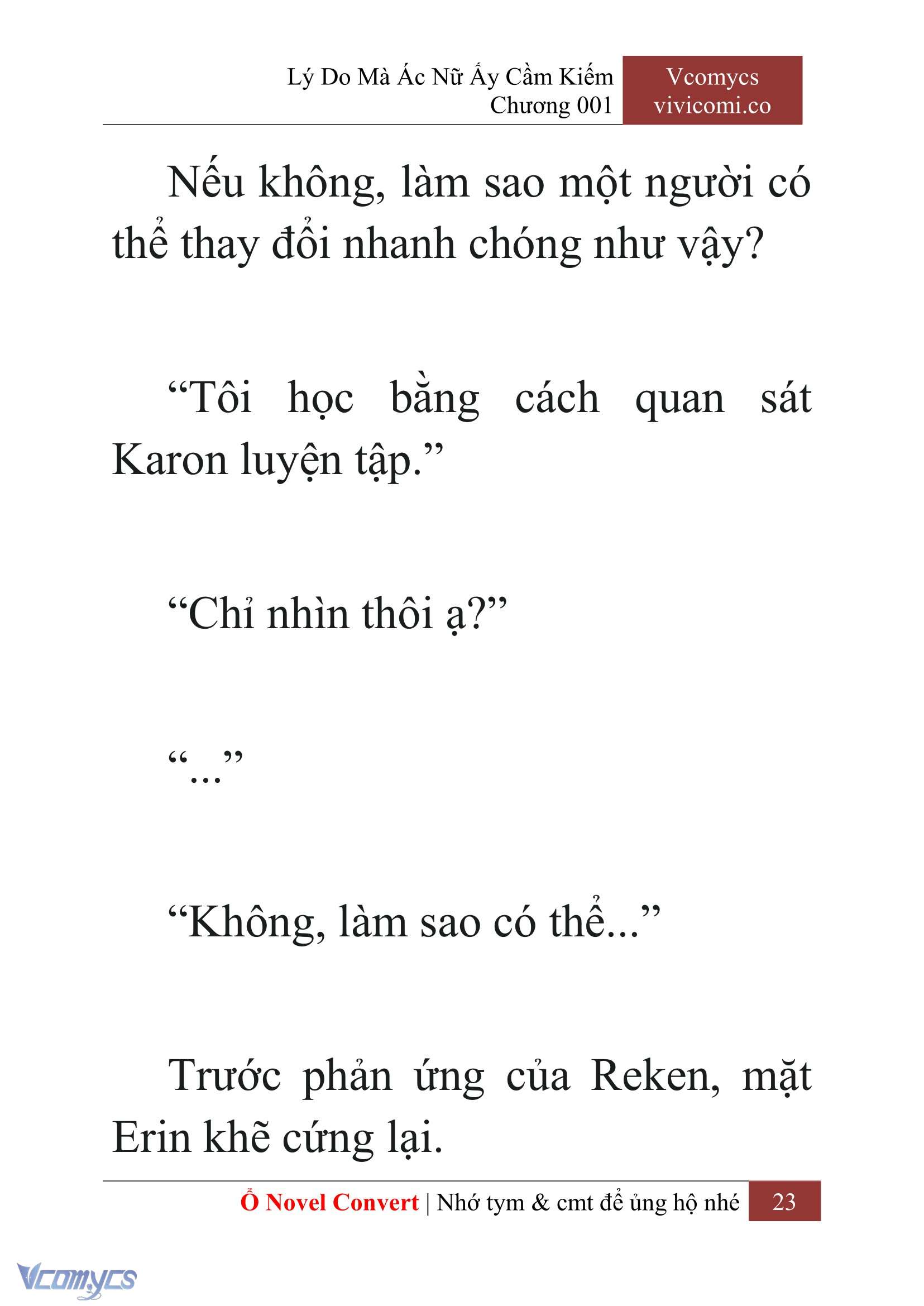 [Novel] Lý Do Mà Ác Nữ Ấy Cầm Kiếm Chap 1 - Trang 2