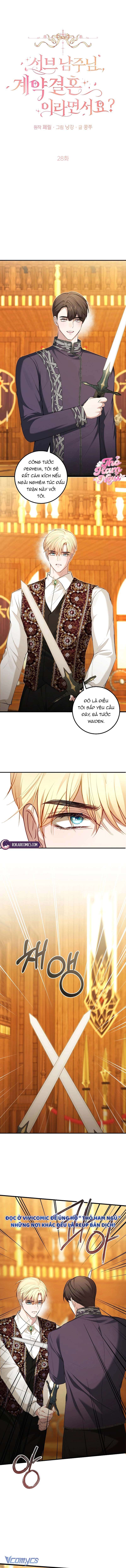 Nam Phụ À, Anh Nói Đó Chỉ Là Hôn Nhân Hợp Đồng Thôi Mà? Chap 28 - Next Chap 30