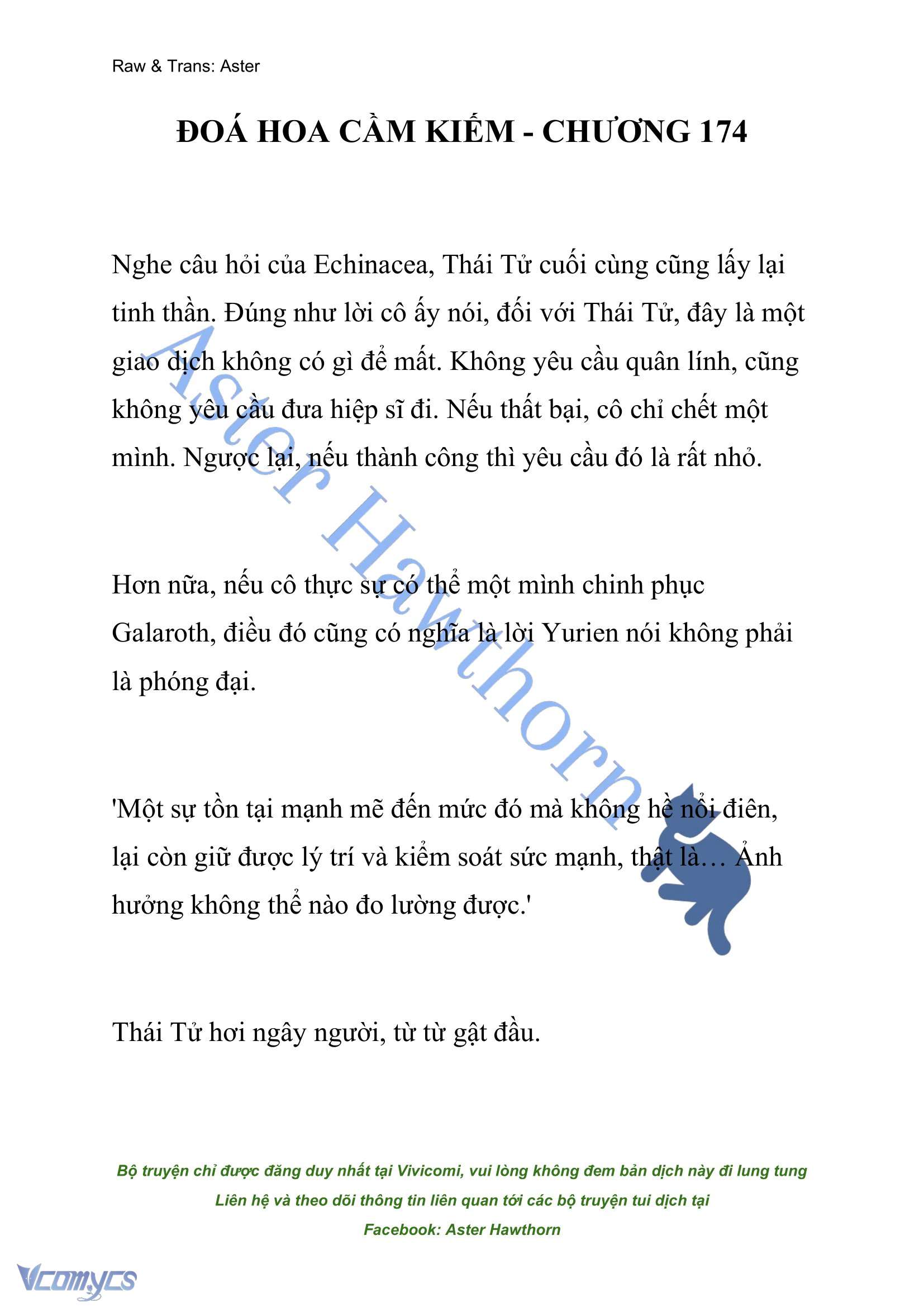 [NOVEL] Đóa Hoa Cầm Kiếm Chap 174 - Trang 2