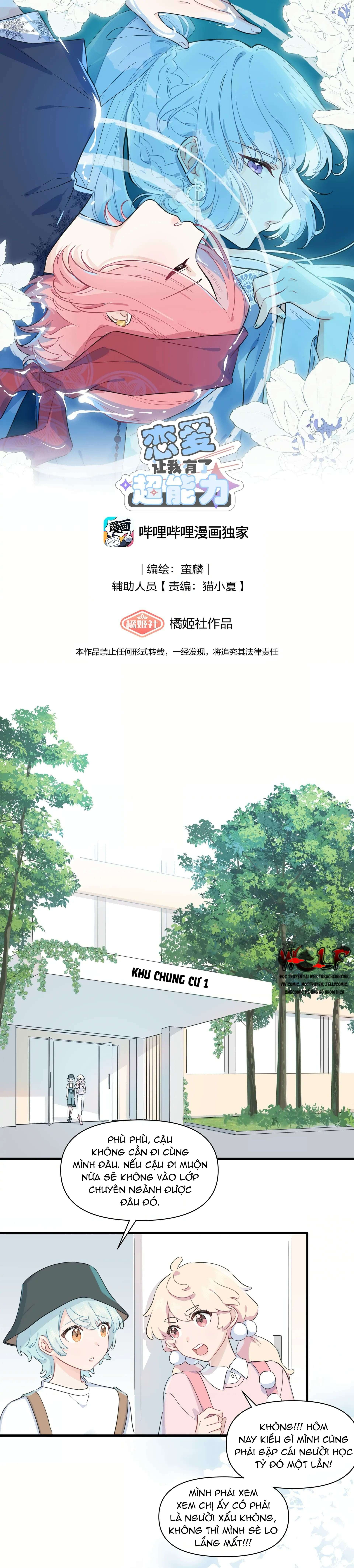 Yêu Đương Khiến Tôi Có Siêu Năng Lực Chap 29 - Trang 3