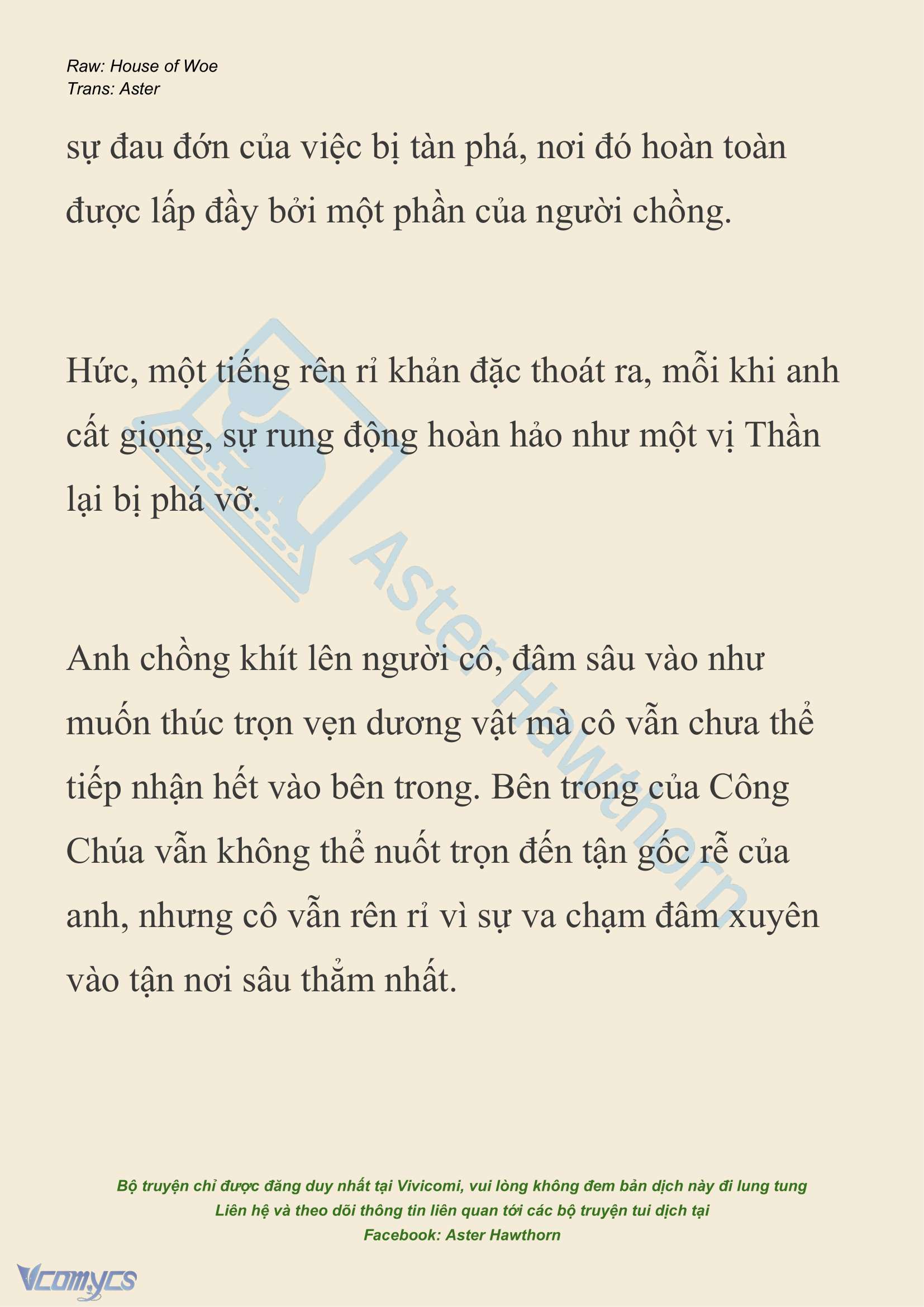 [NOVEL] Dành Cho Các Nữ Thần: Dành cho Psyche Chap 19 - Trang 2