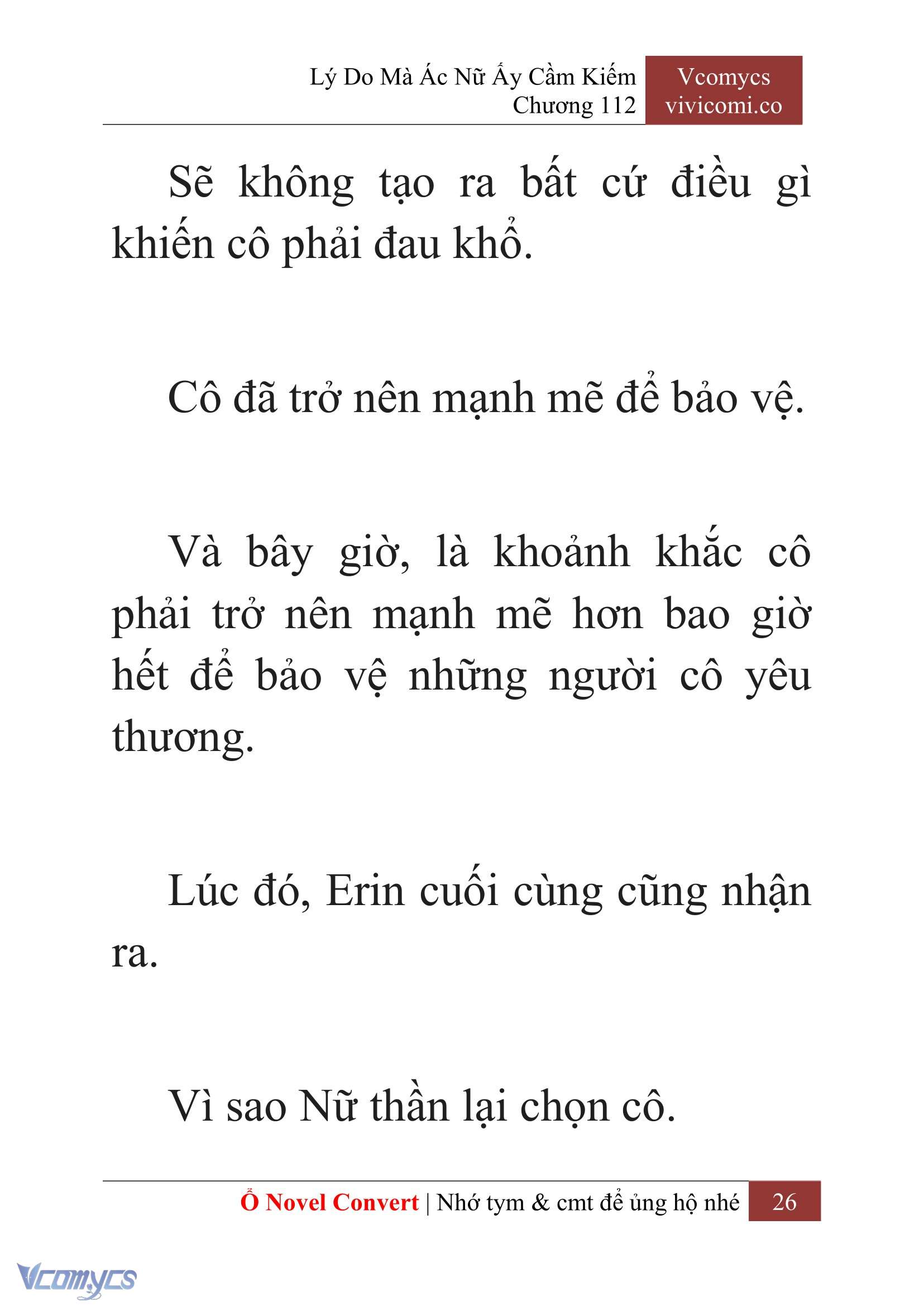 [Novel] Lý Do Mà Ác Nữ Ấy Cầm Kiếm Chap 112 - Trang 2