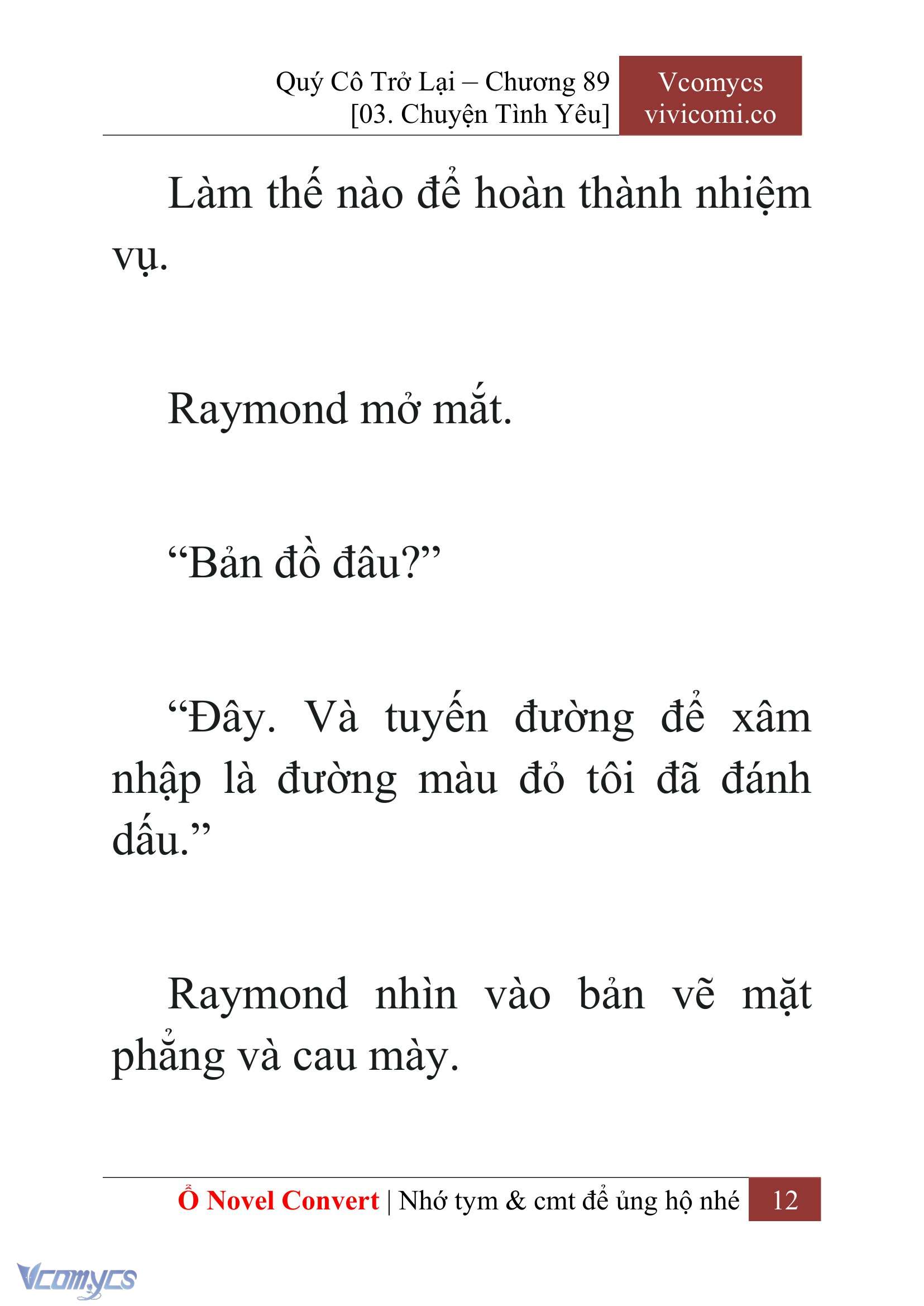 [Novel] Quý Cô Trở Lại Chap 89 - Trang 2
