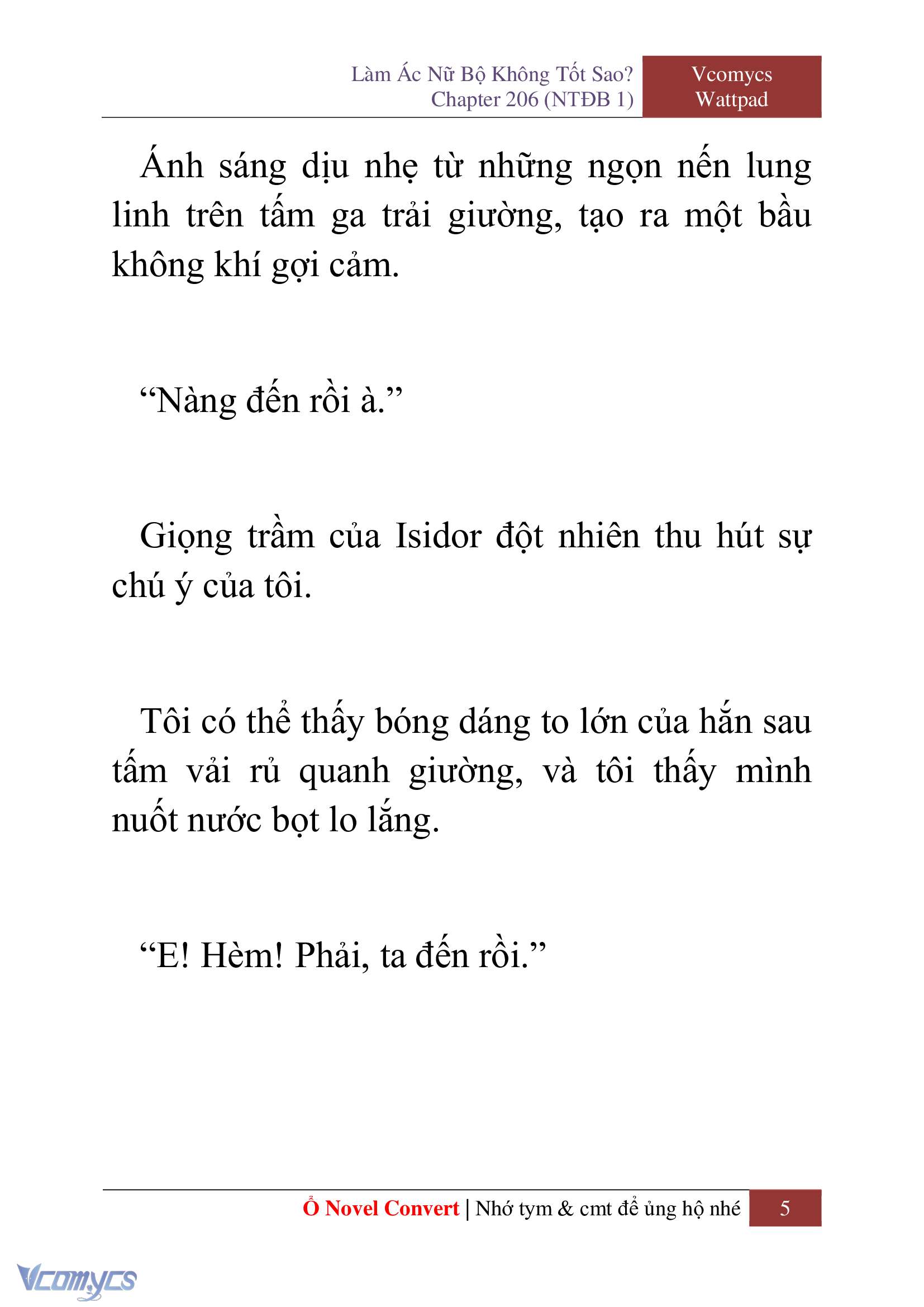 [Novel] Làm Ác Nữ Bộ Không Tốt Sao? Chap 206 - Trang 2