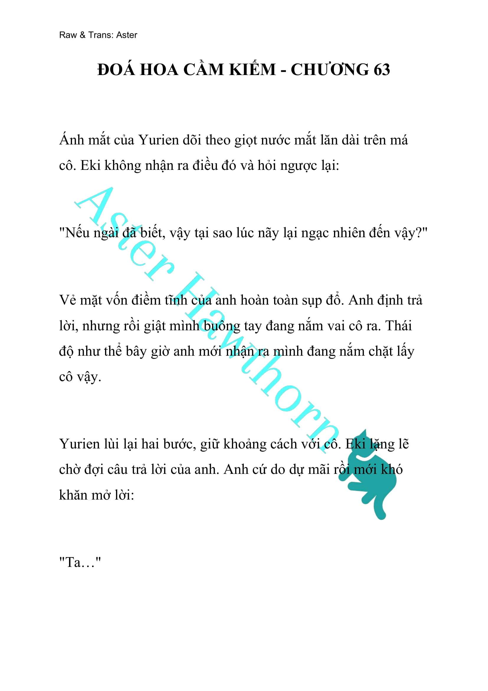 [NOVEL] Đóa Hoa Cầm Kiếm Chap 63 - Trang 2