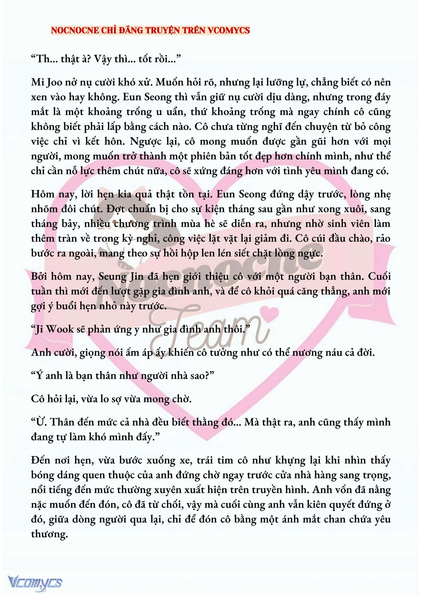 [NOVEL] CHÚNG TA KẾT THÚC VÀO MÙA THU Chap 70 - Trang 2