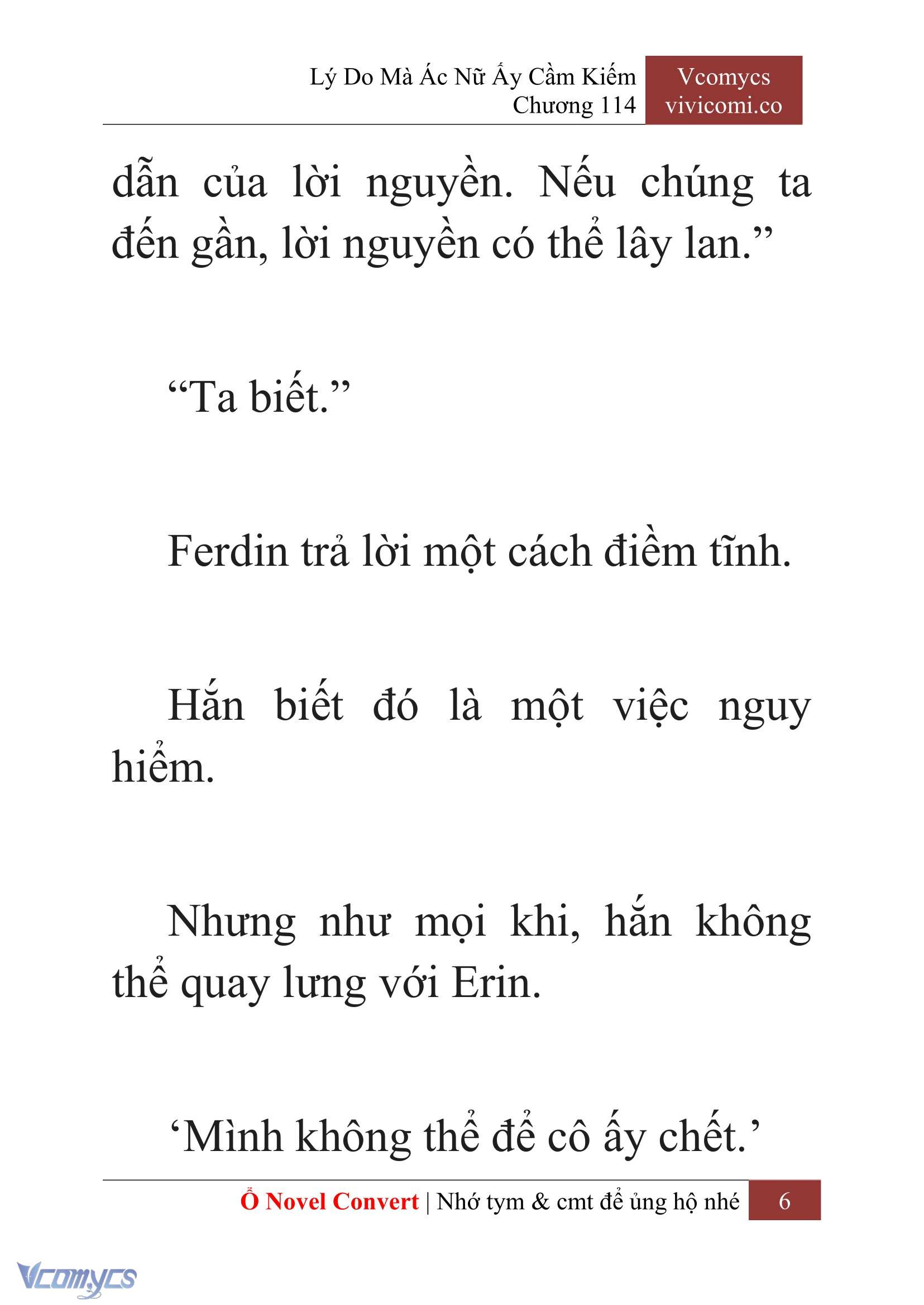 [Novel] Lý Do Mà Ác Nữ Ấy Cầm Kiếm Chap 114 - Trang 2