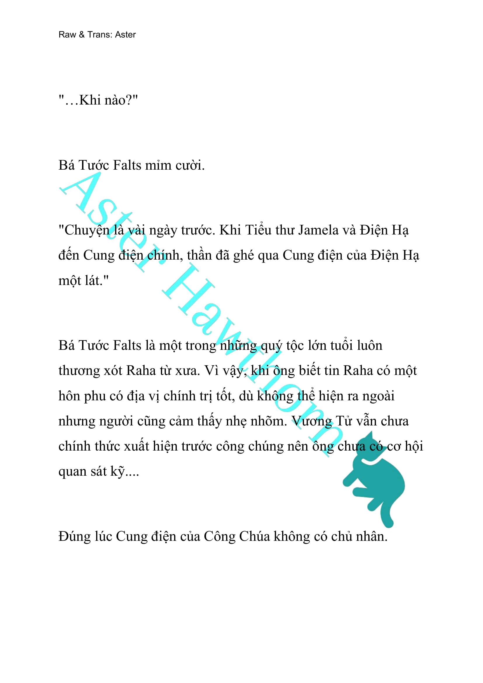 [NOVEL] Búp Bê Trong Phòng Ngủ Của Công Chúa Chap 96 - Next Chap 97