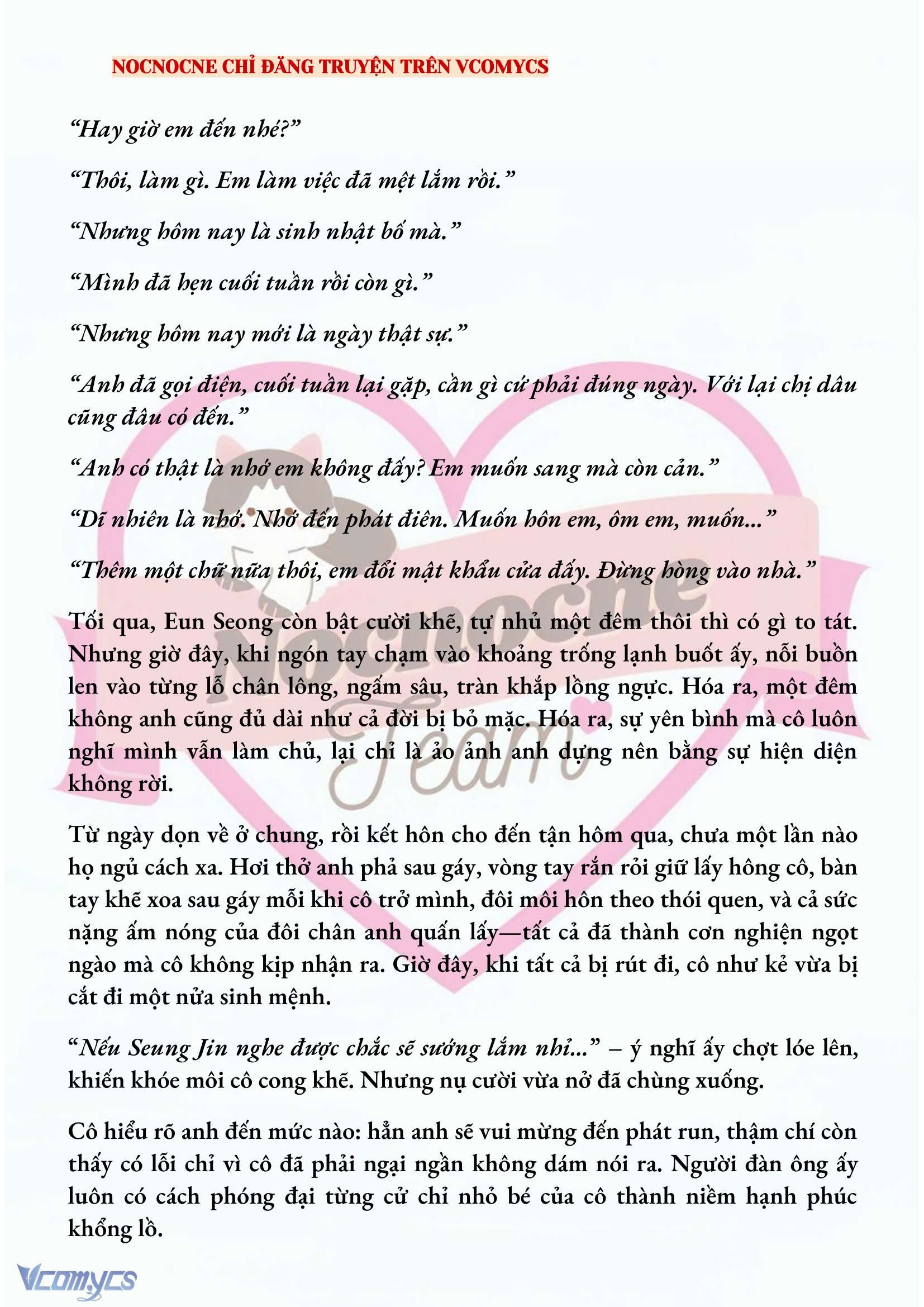 [NOVEL] CHÚNG TA KẾT THÚC VÀO MÙA THU Chap 74 - Trang 2