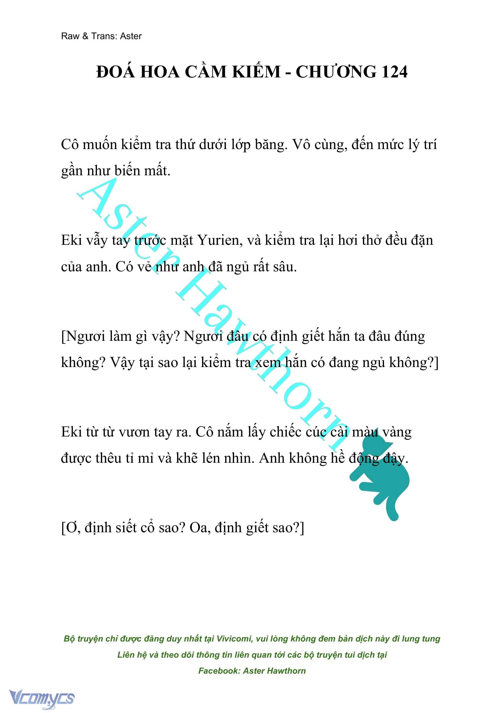 [NOVEL] Đóa Hoa Cầm Kiếm Chap 124 - Trang 2