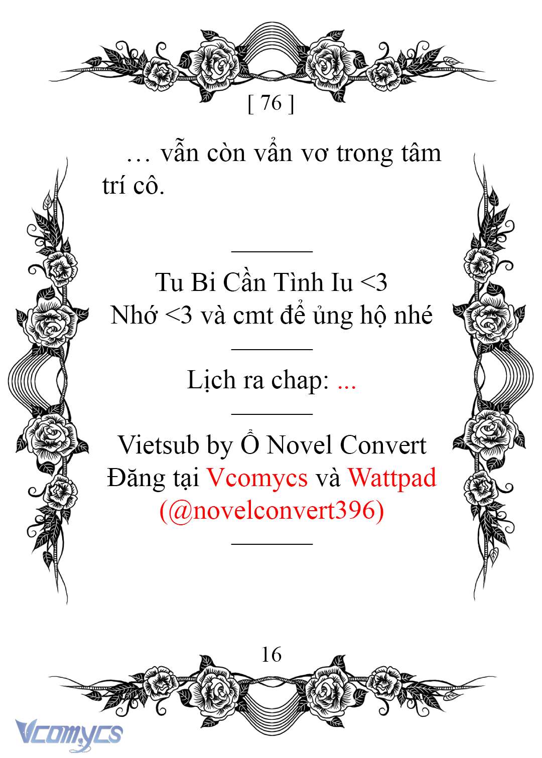 [Novel] Chào Mừng Đến Với Dinh Thự Hoa Hồng Chap 76 - Trang 2