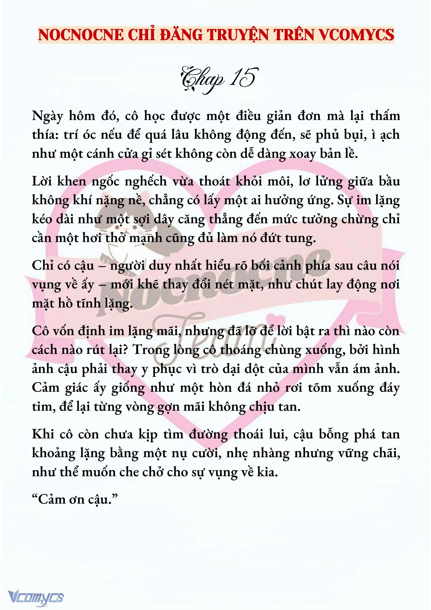 [NOVEL] CÁ RỪNG KHÔN NGOAN Chap 15 - Trang 2