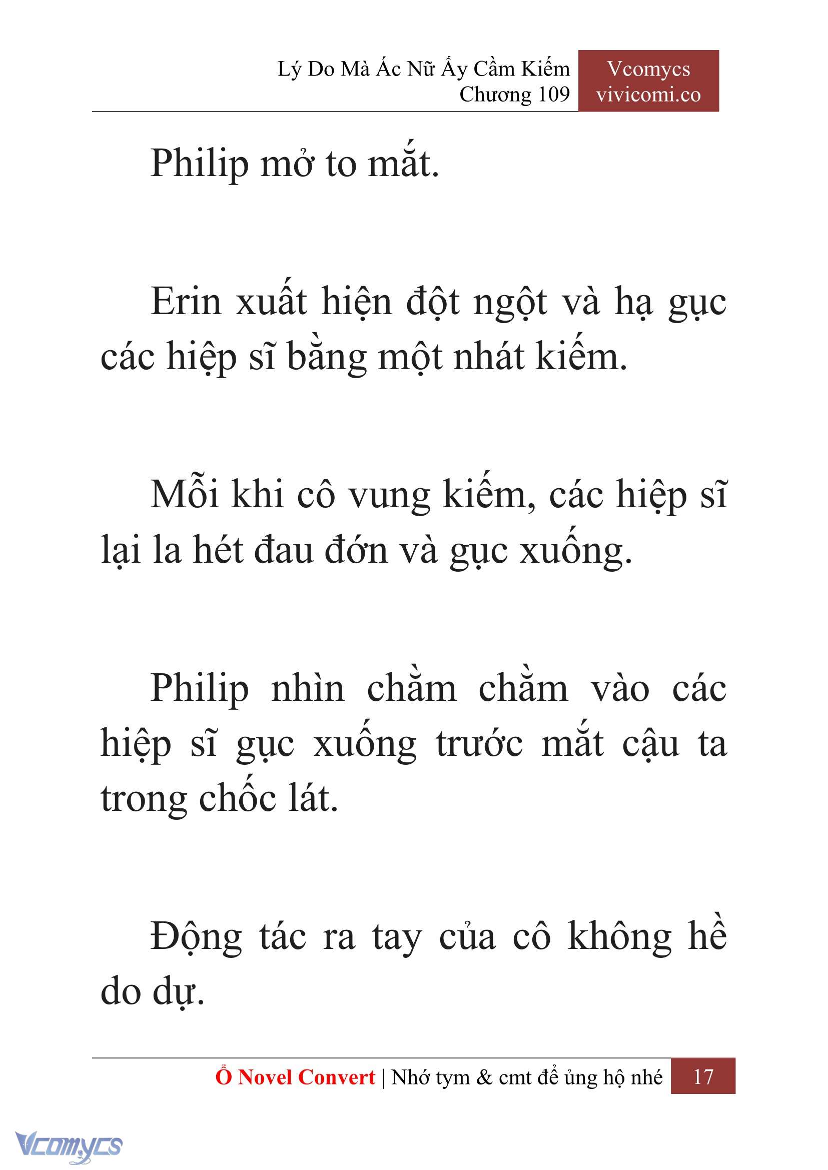 [Novel] Lý Do Mà Ác Nữ Ấy Cầm Kiếm Chap 109 - Trang 2