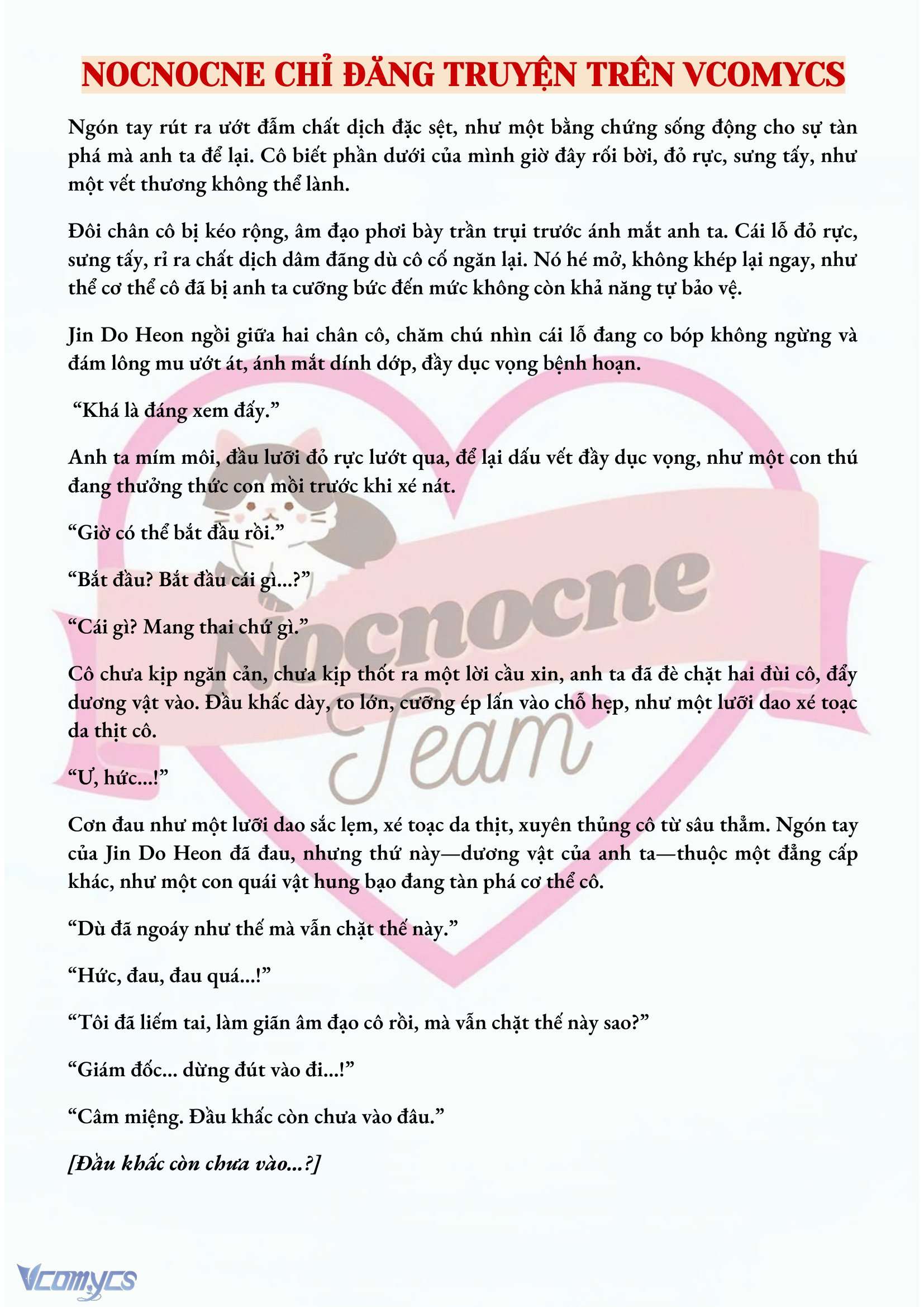 [NOVEL] MANG THAI, CƯỠNG ĐOẠT Chap 14 - Trang 2