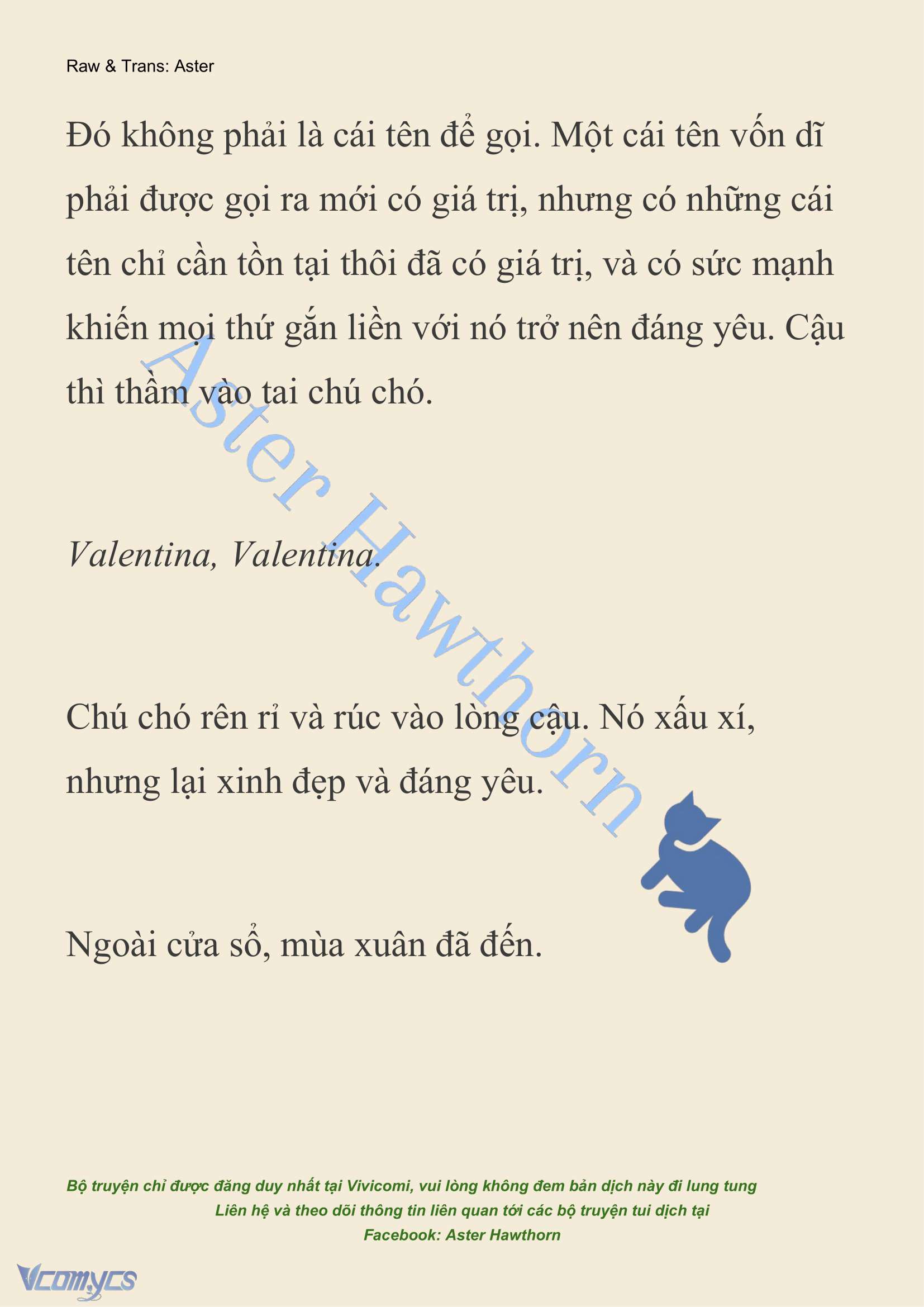 [NOVEL] Thiên Đường Của Valentina Chap 4 - Trang 2