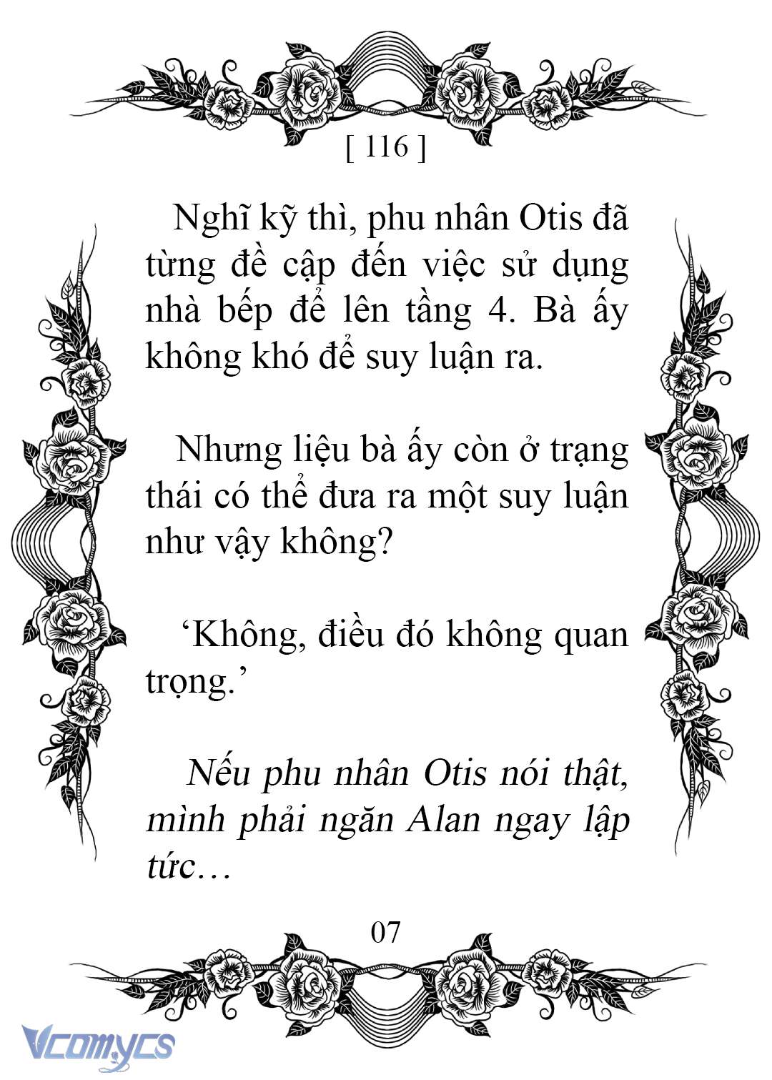 [Novel] Chào Mừng Đến Với Dinh Thự Hoa Hồng Chap 116 - Trang 2