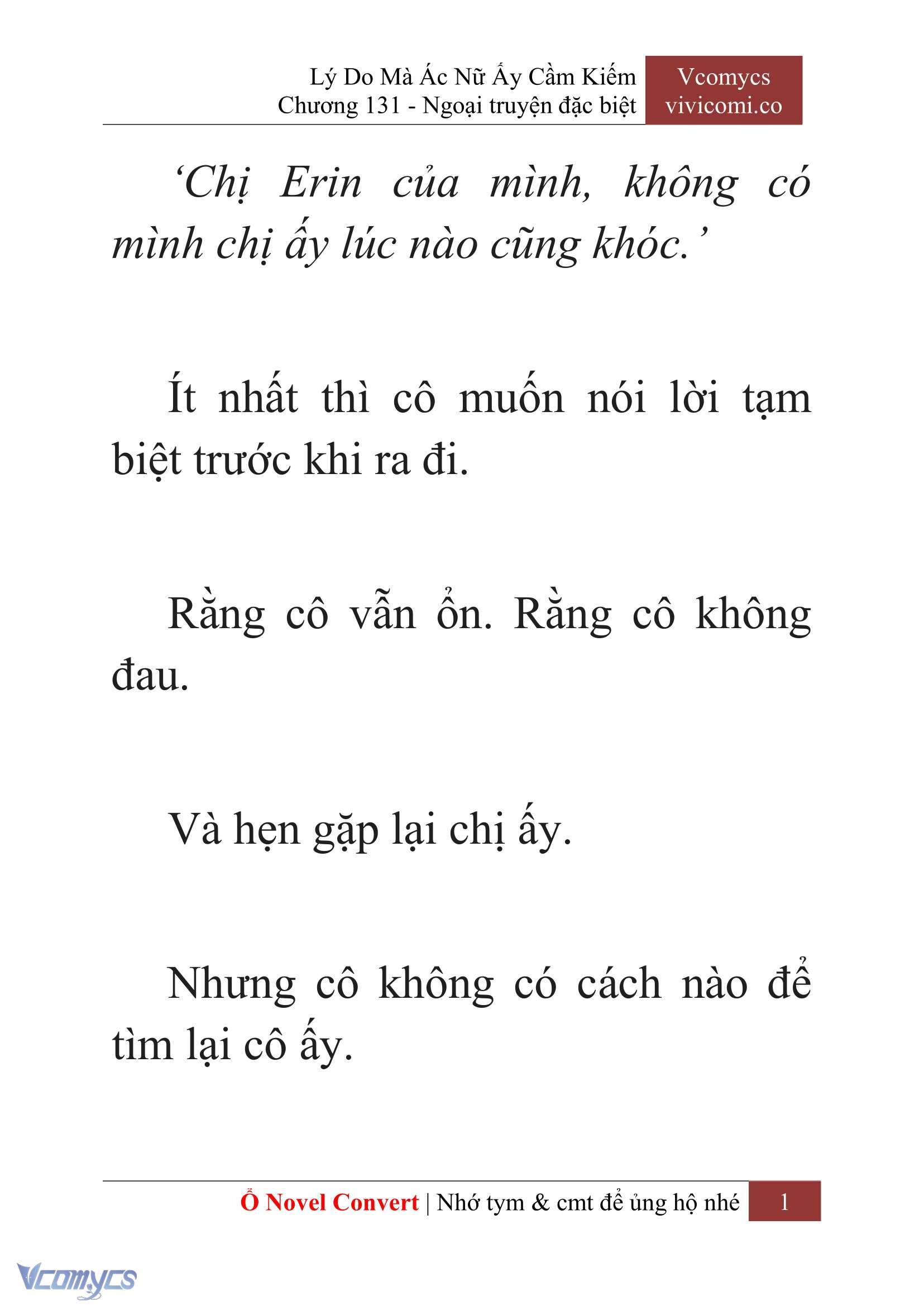 [Novel] Lý Do Mà Ác Nữ Ấy Cầm Kiếm Chap 131 - Next 