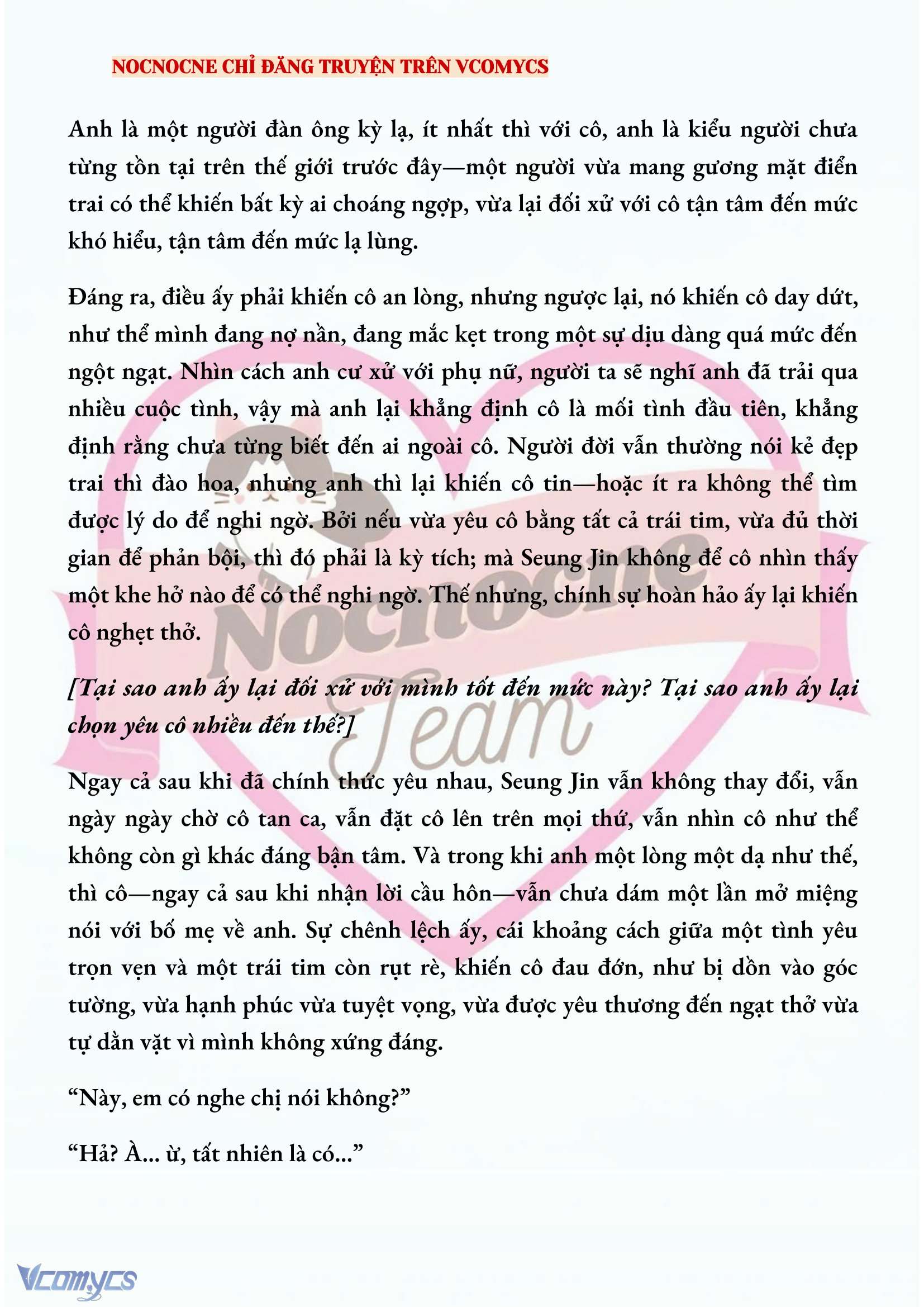 [NOVEL] CHÚNG TA KẾT THÚC VÀO MÙA THU Chap 64 - Trang 2