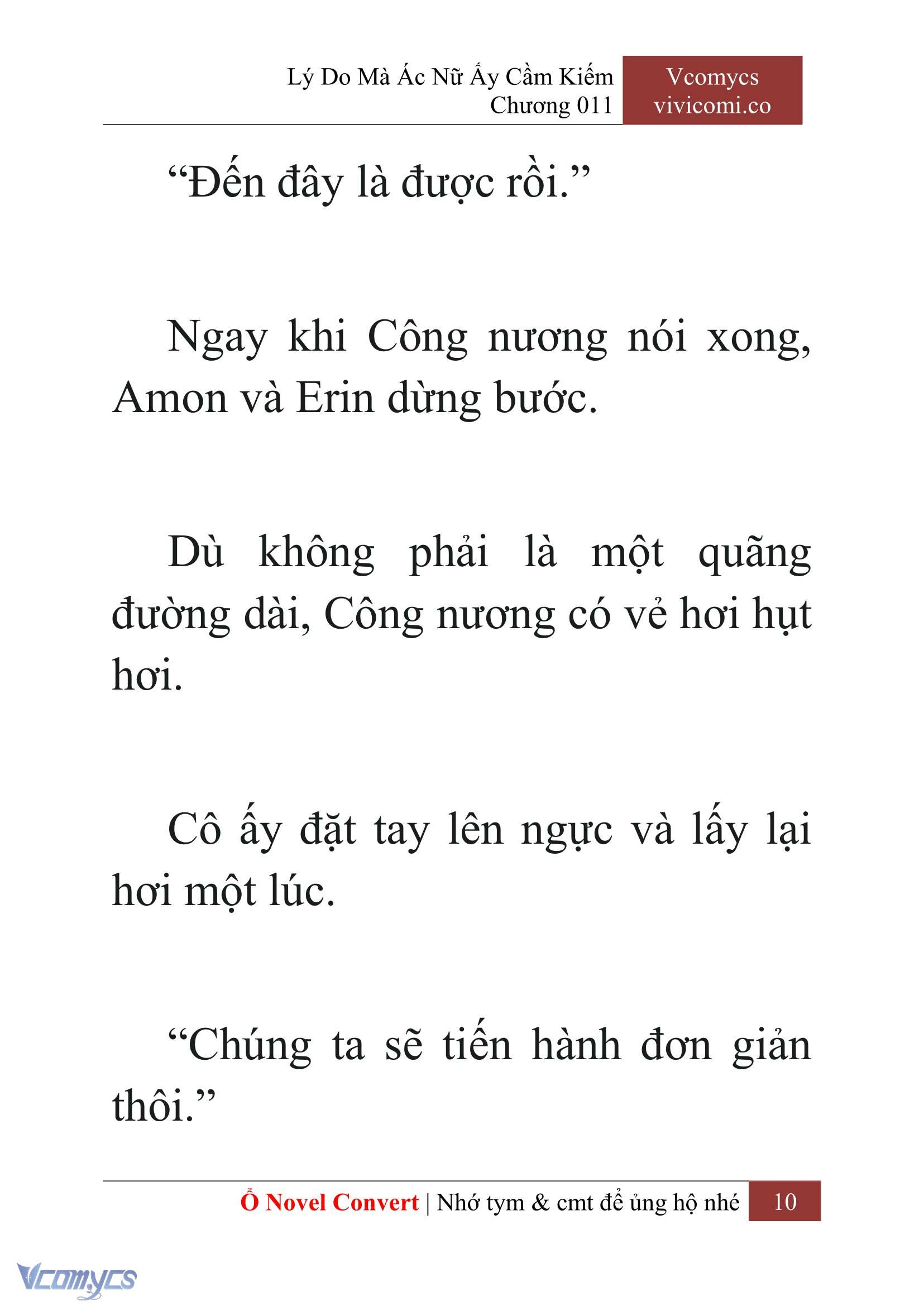 [Novel] Lý Do Mà Ác Nữ Ấy Cầm Kiếm Chap 11 - Trang 2
