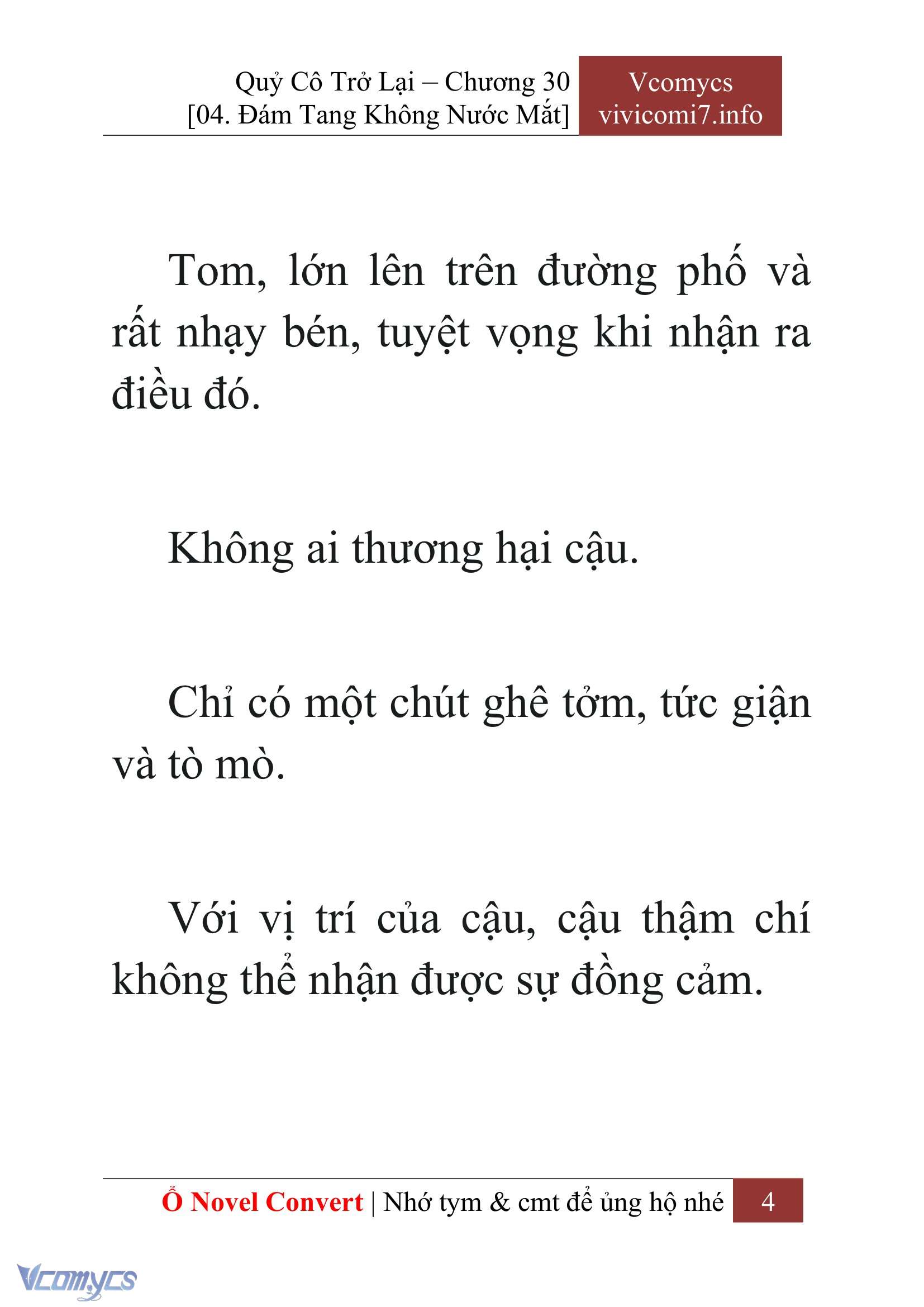 [Novel] Quý Cô Trở Lại Chap 30 - Trang 2