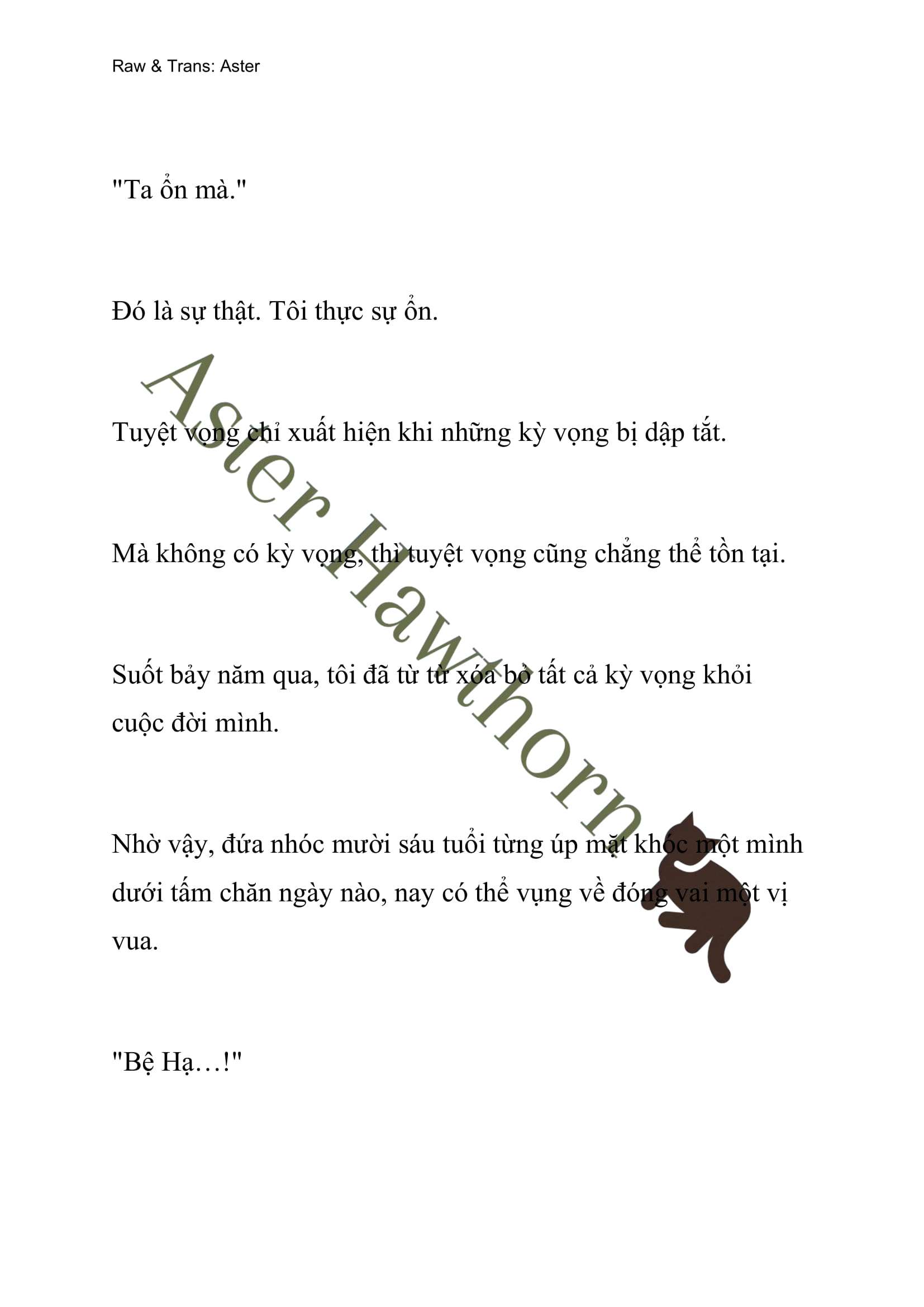 [NOVEL] Ngoại Truyện Cách Để Em Bảo Vệ Anh Chap 55 - Trang 2