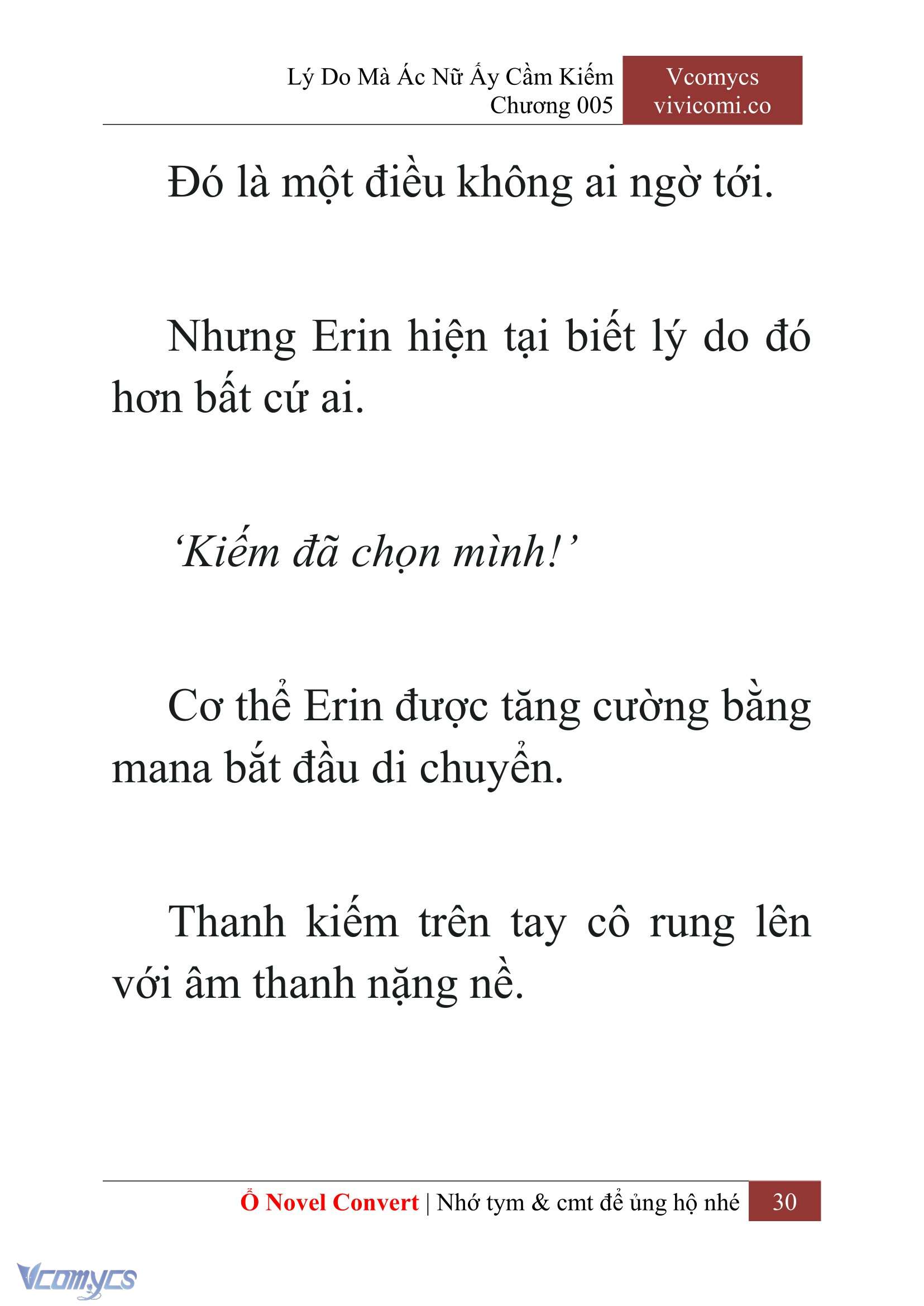 [Novel] Lý Do Mà Ác Nữ Ấy Cầm Kiếm Chap 5 - Trang 2